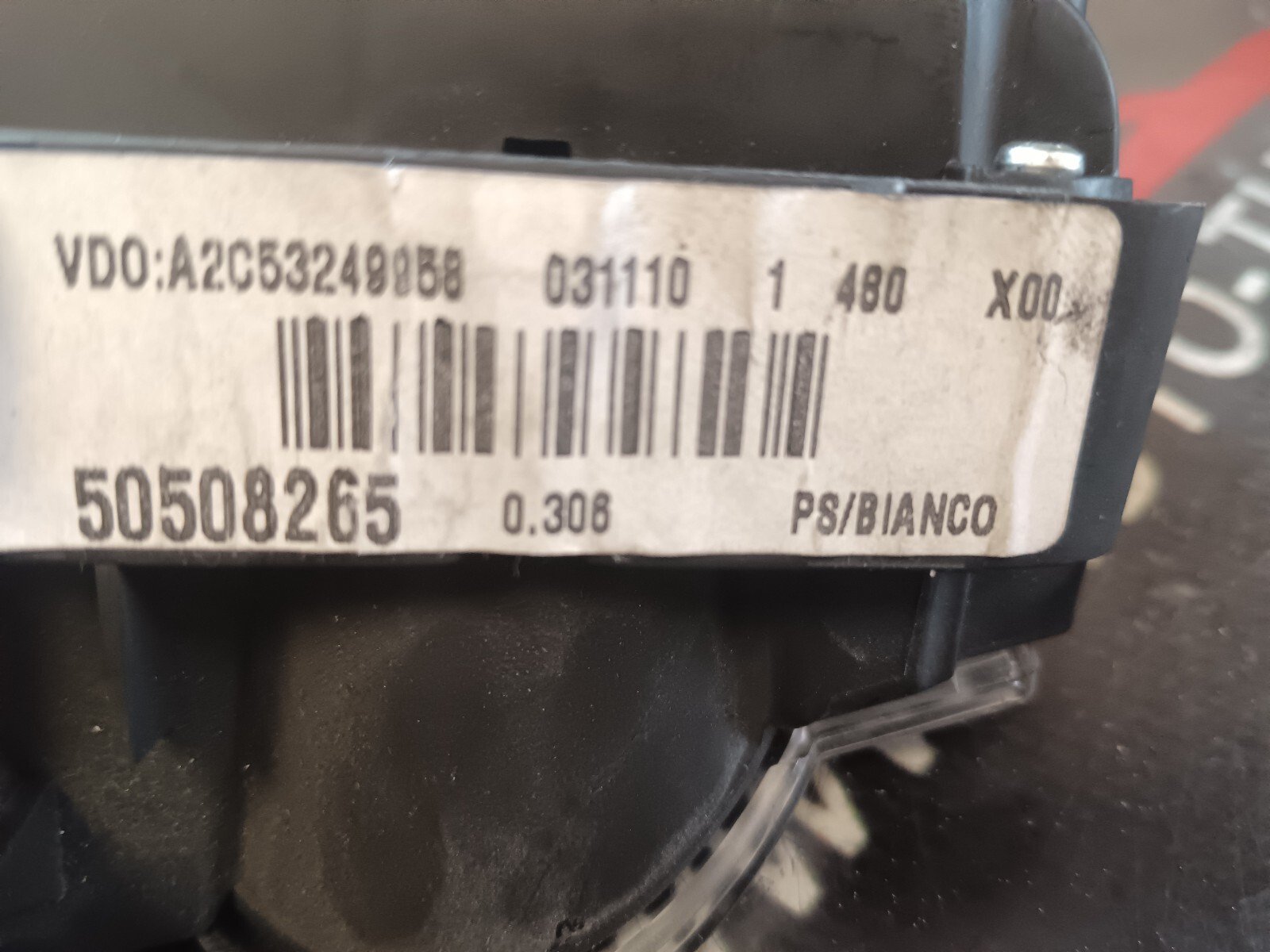 JAUGES ODOMETRE ALFA ROMEO 159 2.4 JTD TI 50508265