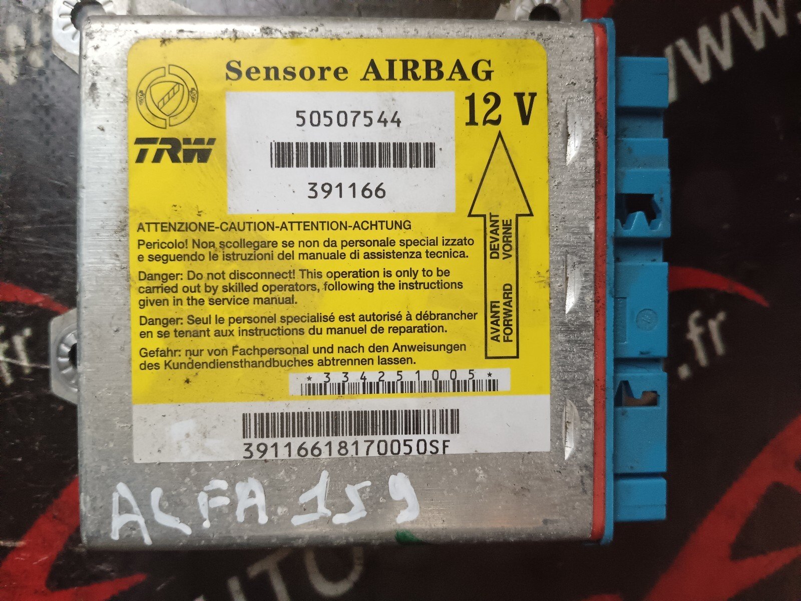 CALCULATEUR   ALFA ROMEO 159 2.4 JTD TI 50507544