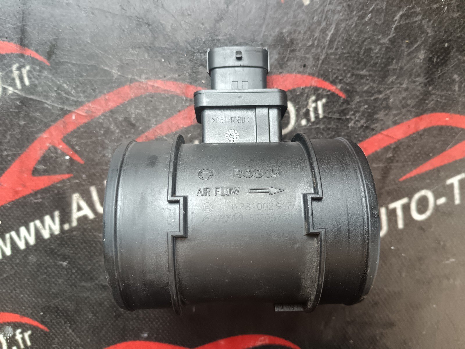 DEBITMETRE D'AIR   ALFA ROMEO 159 2.4 JTD TI 55206758, 0281002917