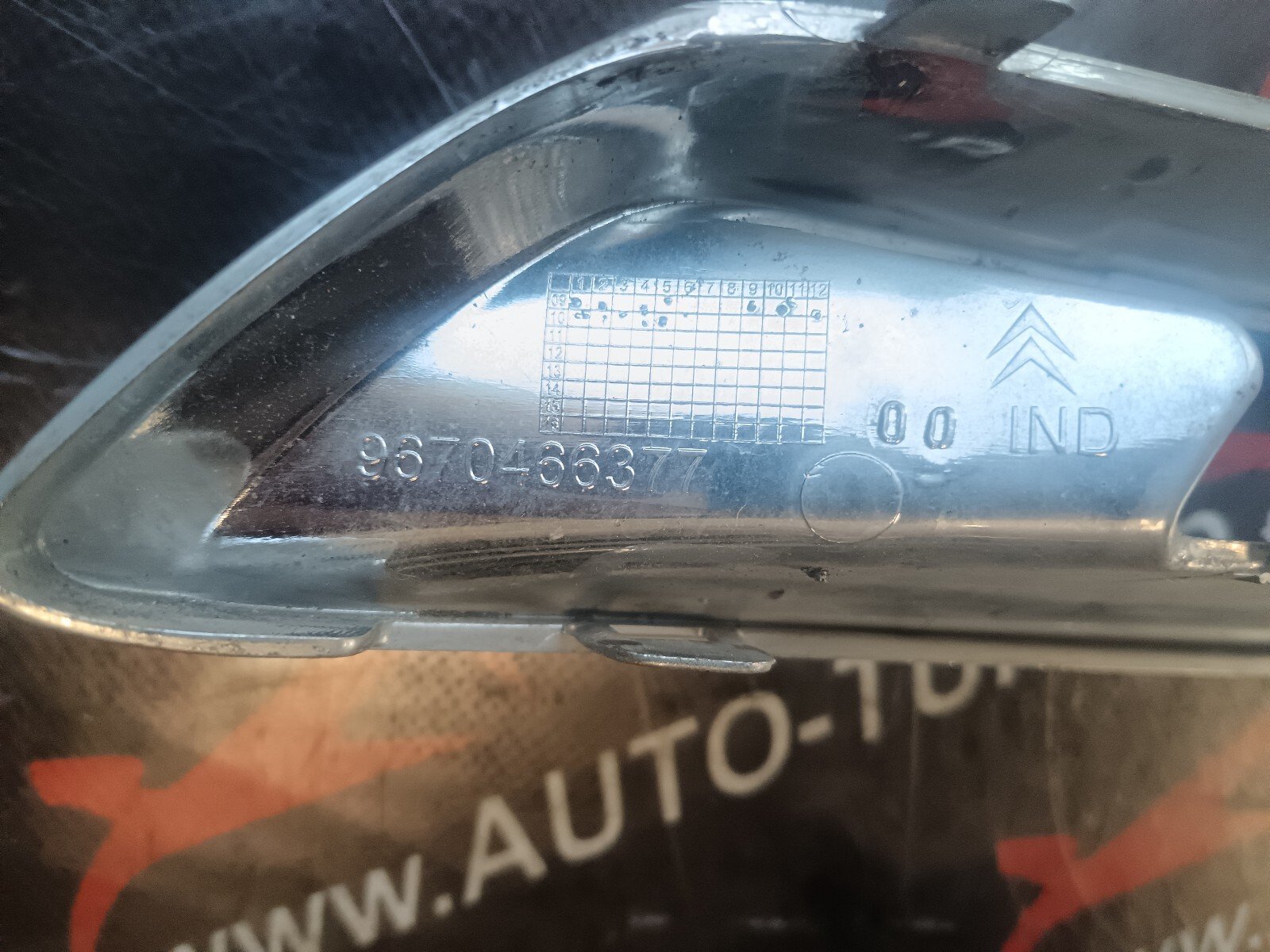 LOGO CHROME CITROEN DS3 AVANT 9670466377