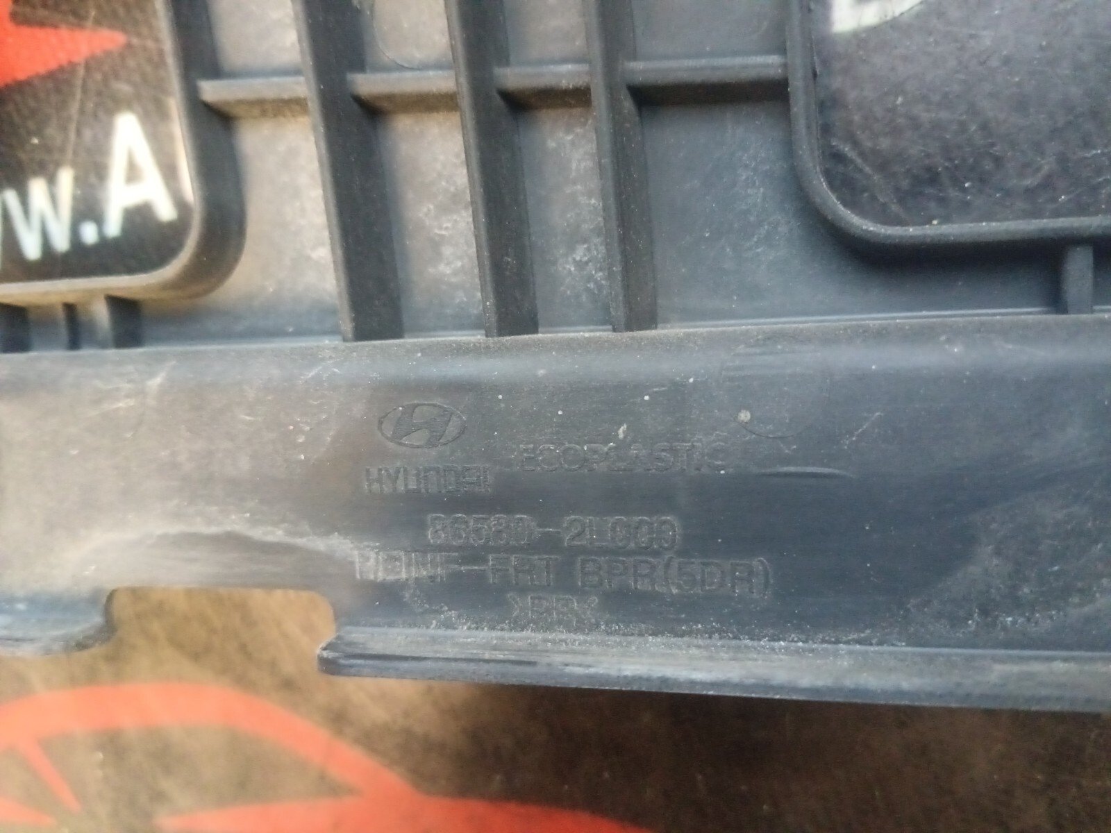 SUPPORT PARE CHOC AVANT  HYUNDAI I30 865802L000