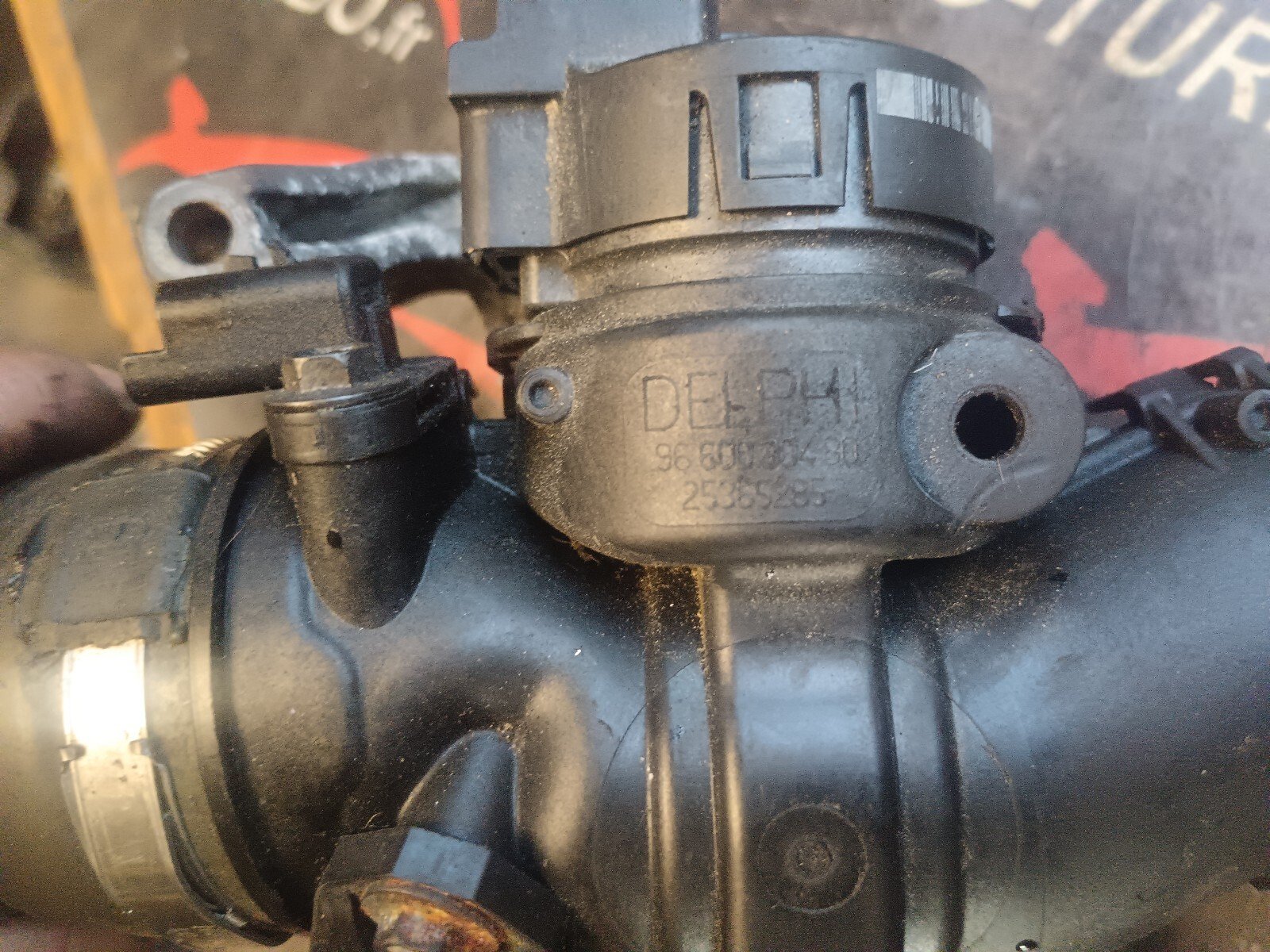 CORPS PAPILLON  PEUGEOT 308 I 1.6 HDI 90 CH 9660030480