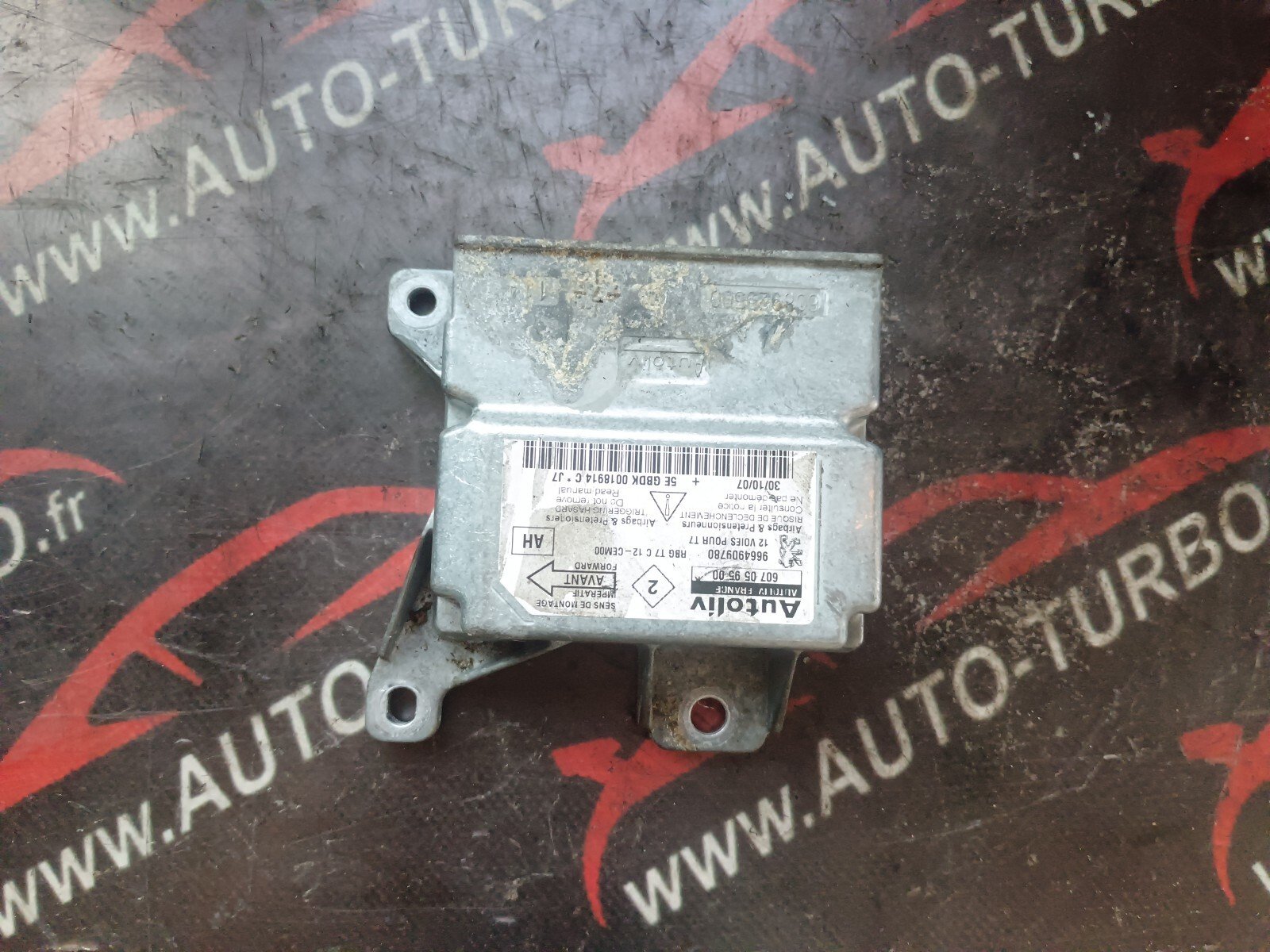 CALCULATEUR AIRBAG PEUGEOT 308 I 9664909780