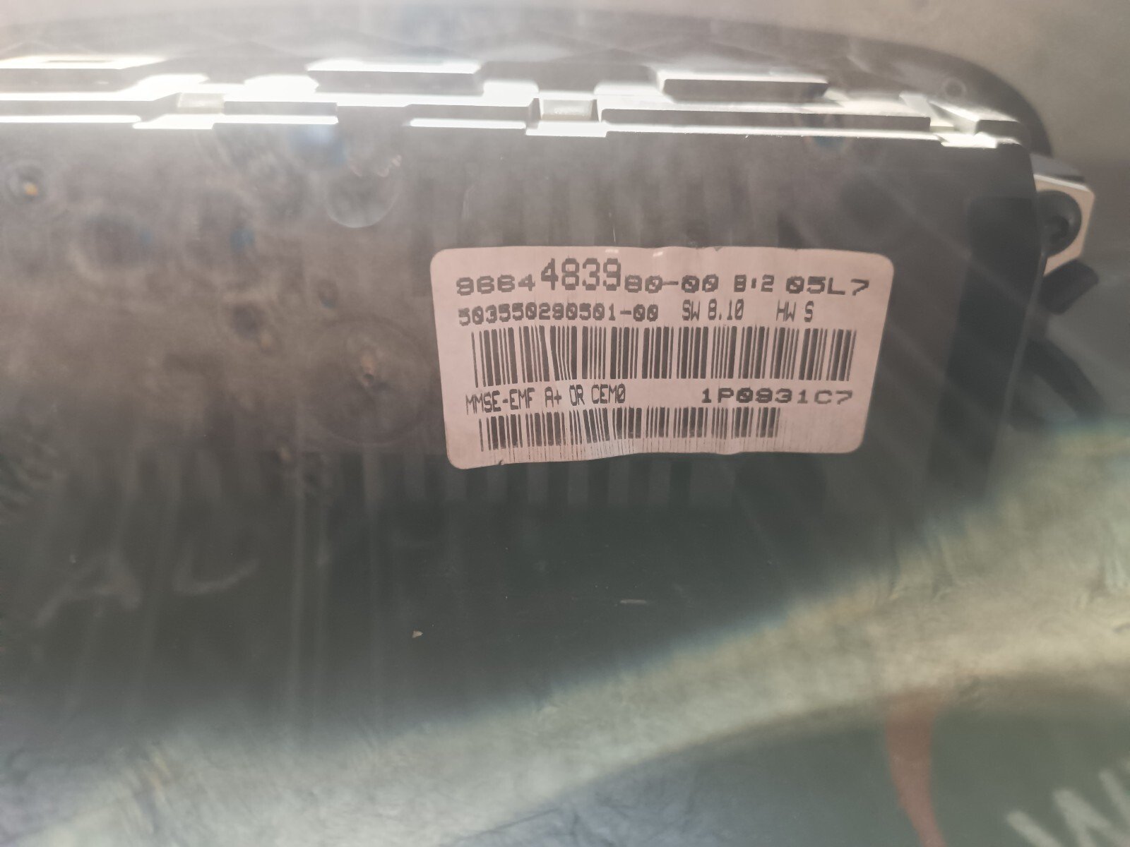 ECRAN D'AFFICHAGE ORDINATEUR DE BORD PEUGEOT 308 I 9664483980