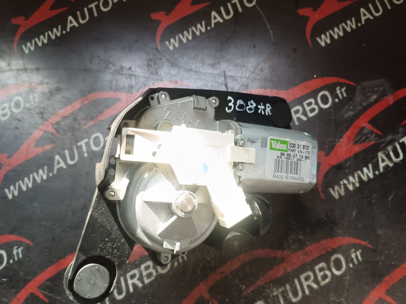 MOTEUR ESSUIE GLACE ARRIERE   PEUGEOT 308 I 1.6 HDI 90 CH 9680477480