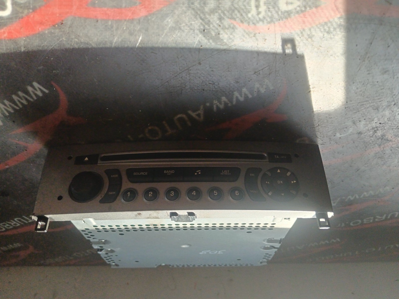 AUTORADIO D'ORIGINE  PEUGEOT 308 I 1.6 HDI 90 CH 96650205XH