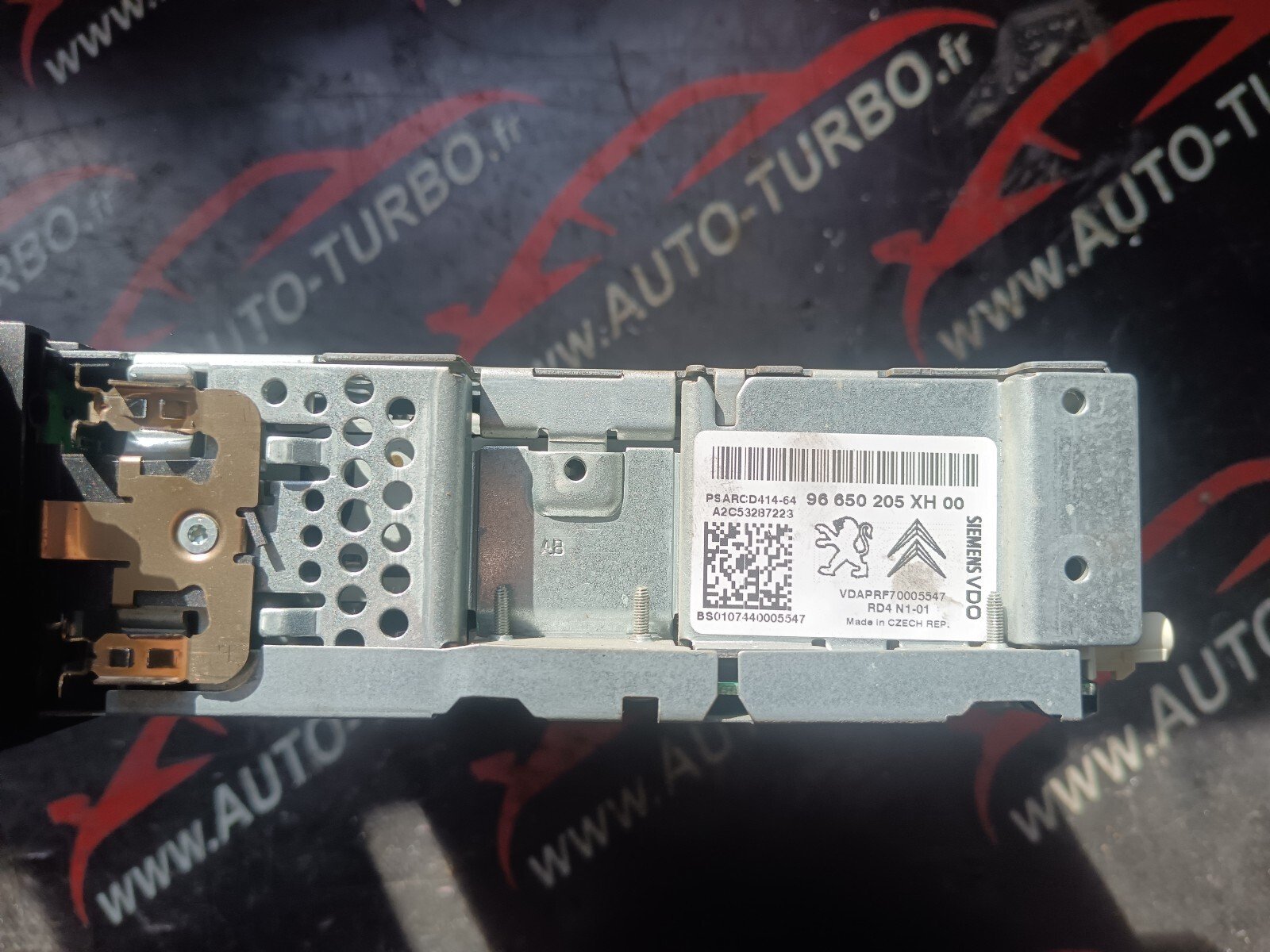 AUTORADIO D'ORIGINE  PEUGEOT 308 I 1.6 HDI 90 CH 96650205XH