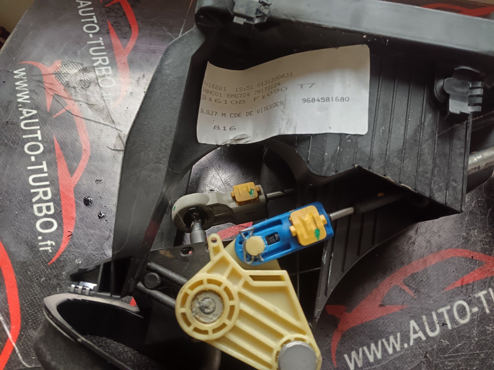 LEVIER DE VITESSE  PEUGEOT 308 I 1.6 HDI 90 CH 9684581680