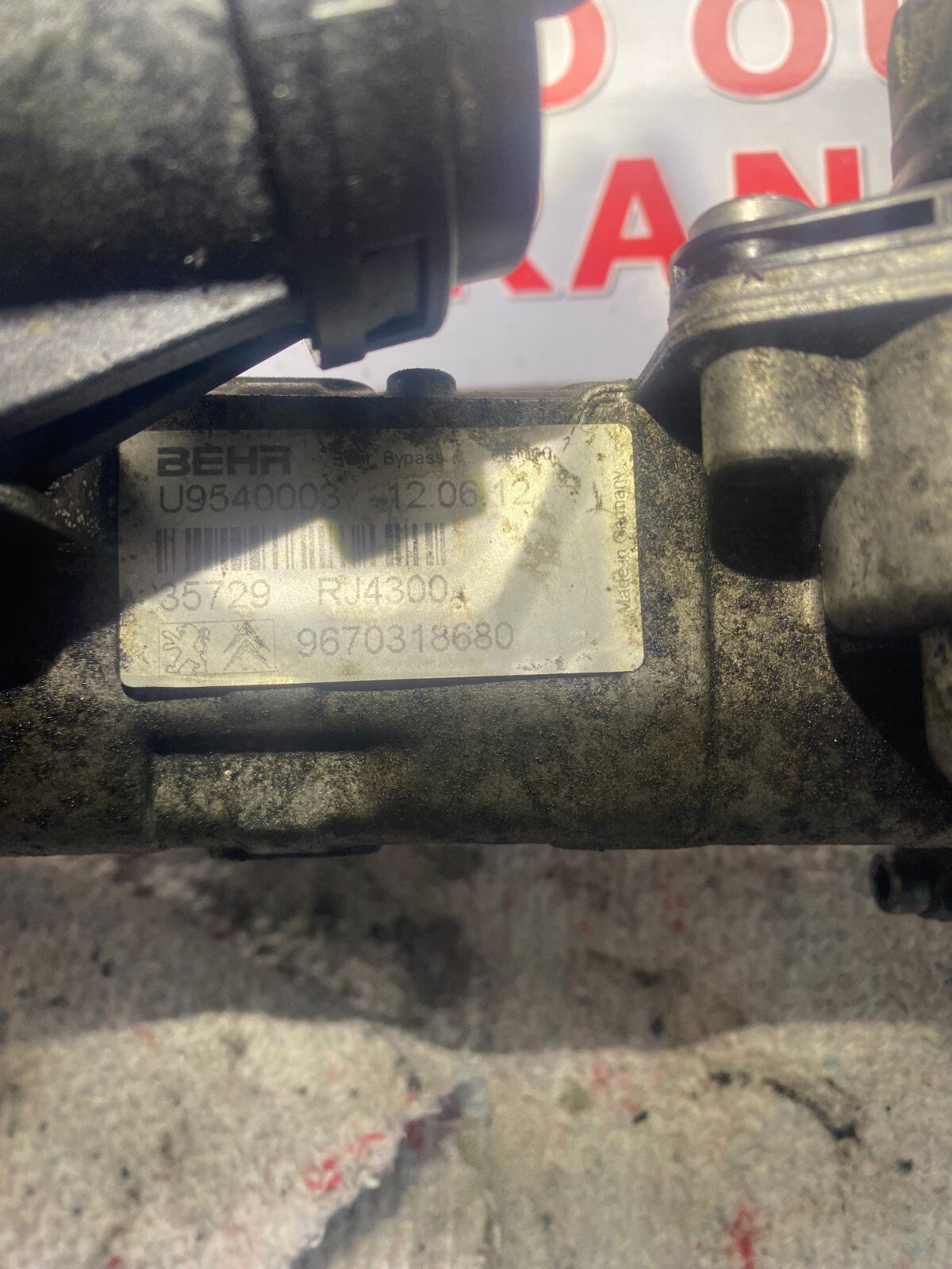 EGR Refroidisseur De Land Rover 2,2 TD4 9670318680