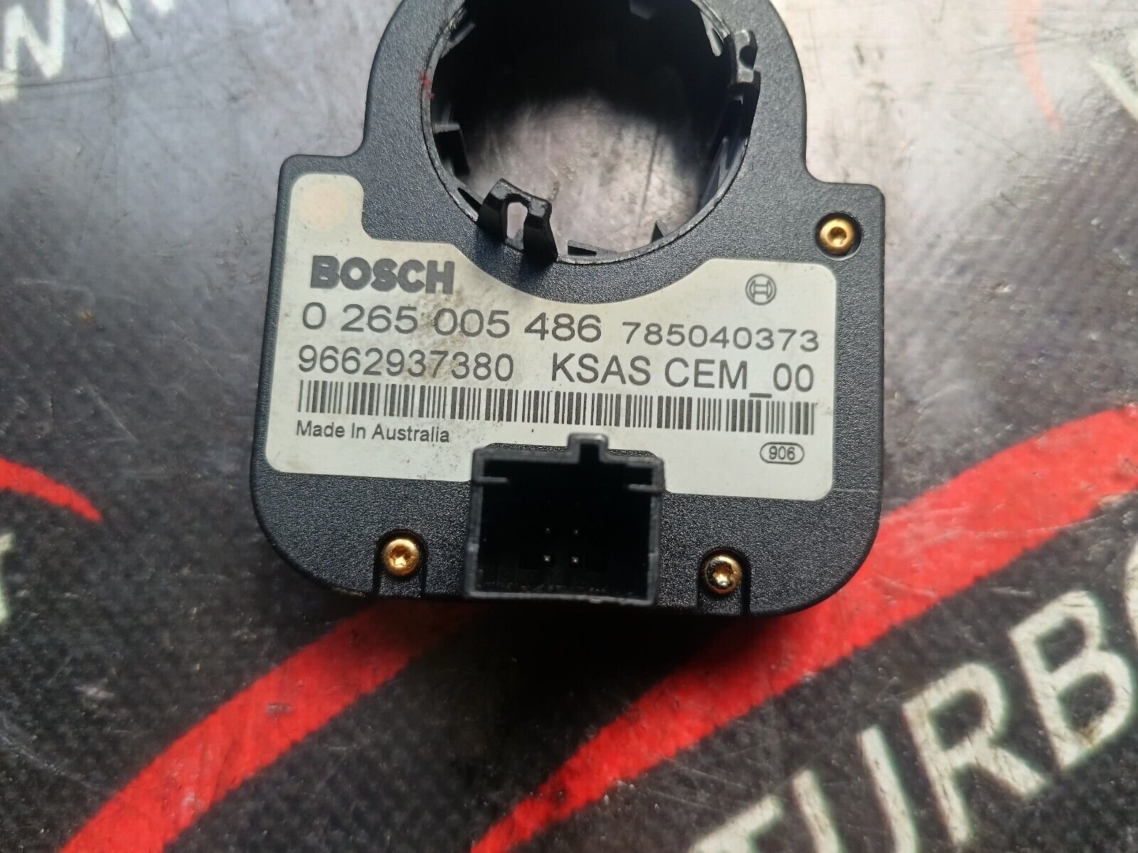 CAPTEUR D'ANGLE DE BRAQUAGE CITROEN C4 PICASSO REFERENCE: 9662937380