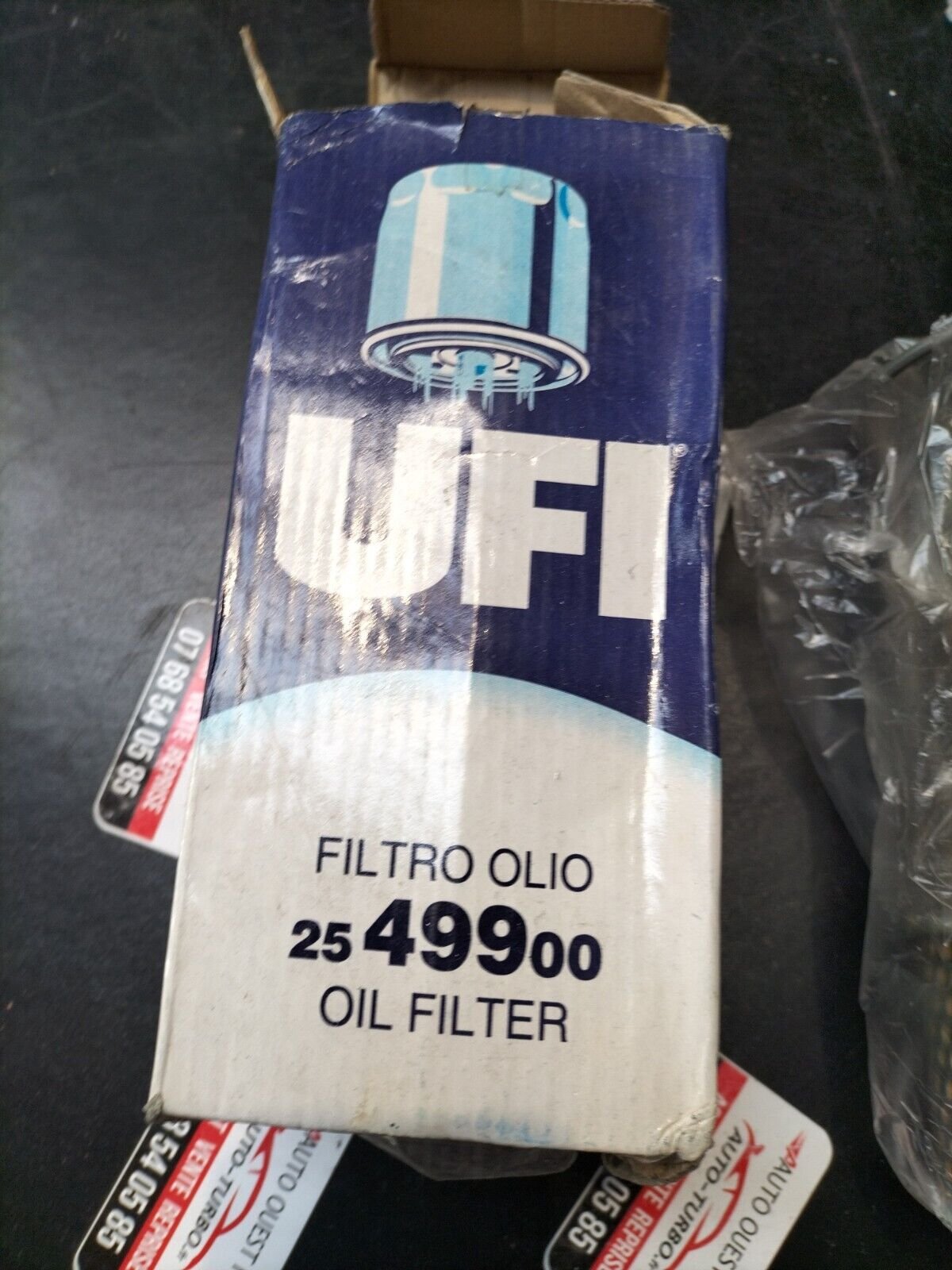 FILTRE A HUIL MERCEDES BENZ W123 UFI 2549900 , 9975223