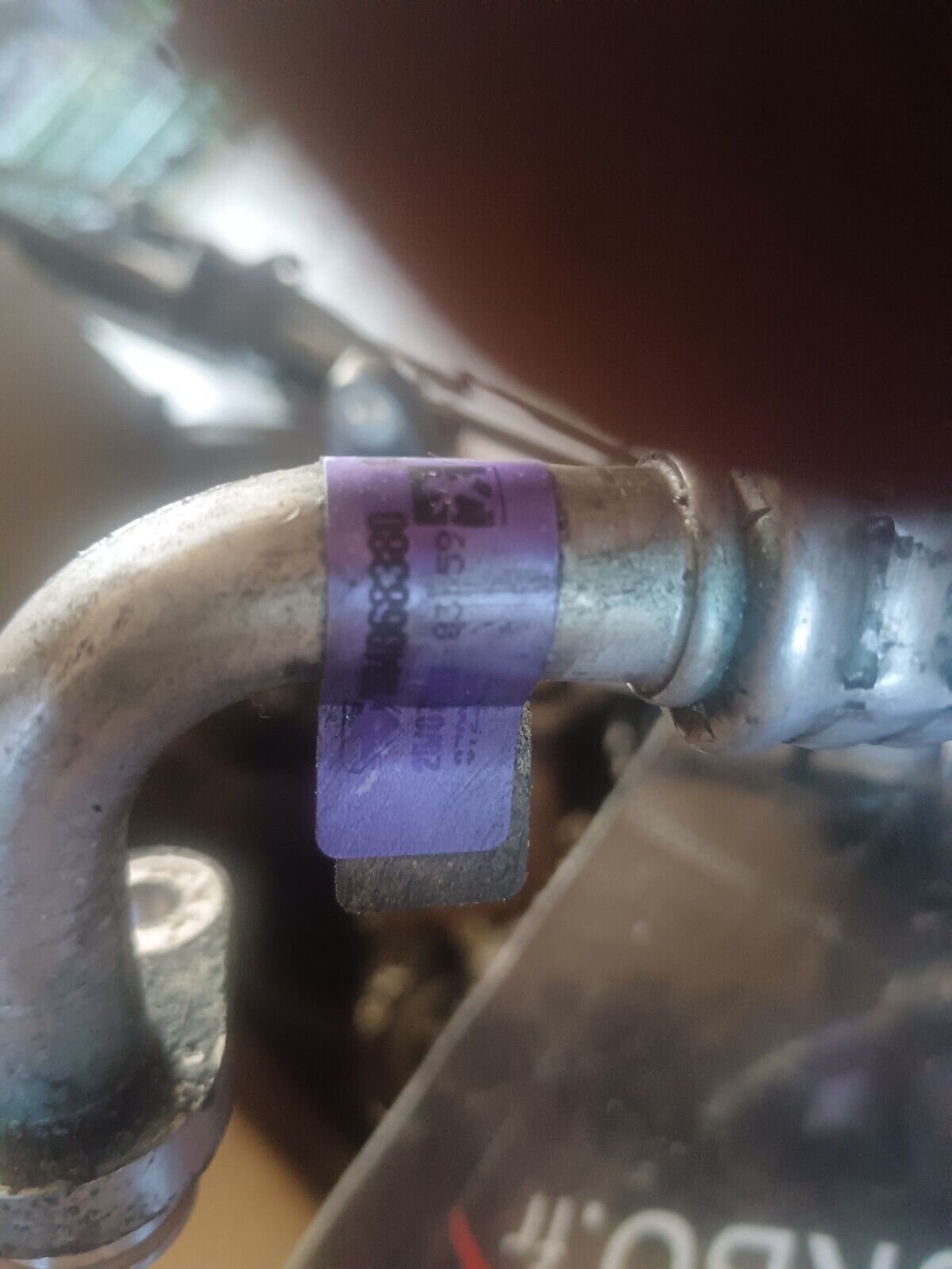 TUYAU DE CLIMATISATION CITROEN C4 1.6VTI REFERENCE: 9684368380