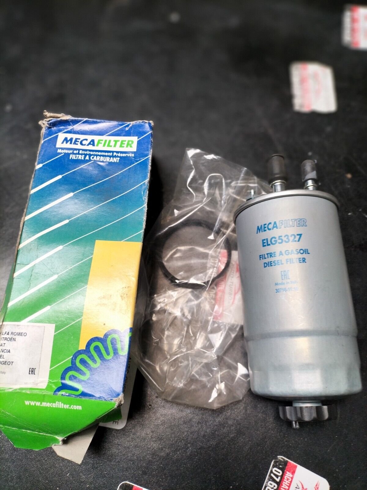 FILTRE A CARBURANT PREMIUM FIAT ALFA ROMEO  MECAFILTER ELG5327