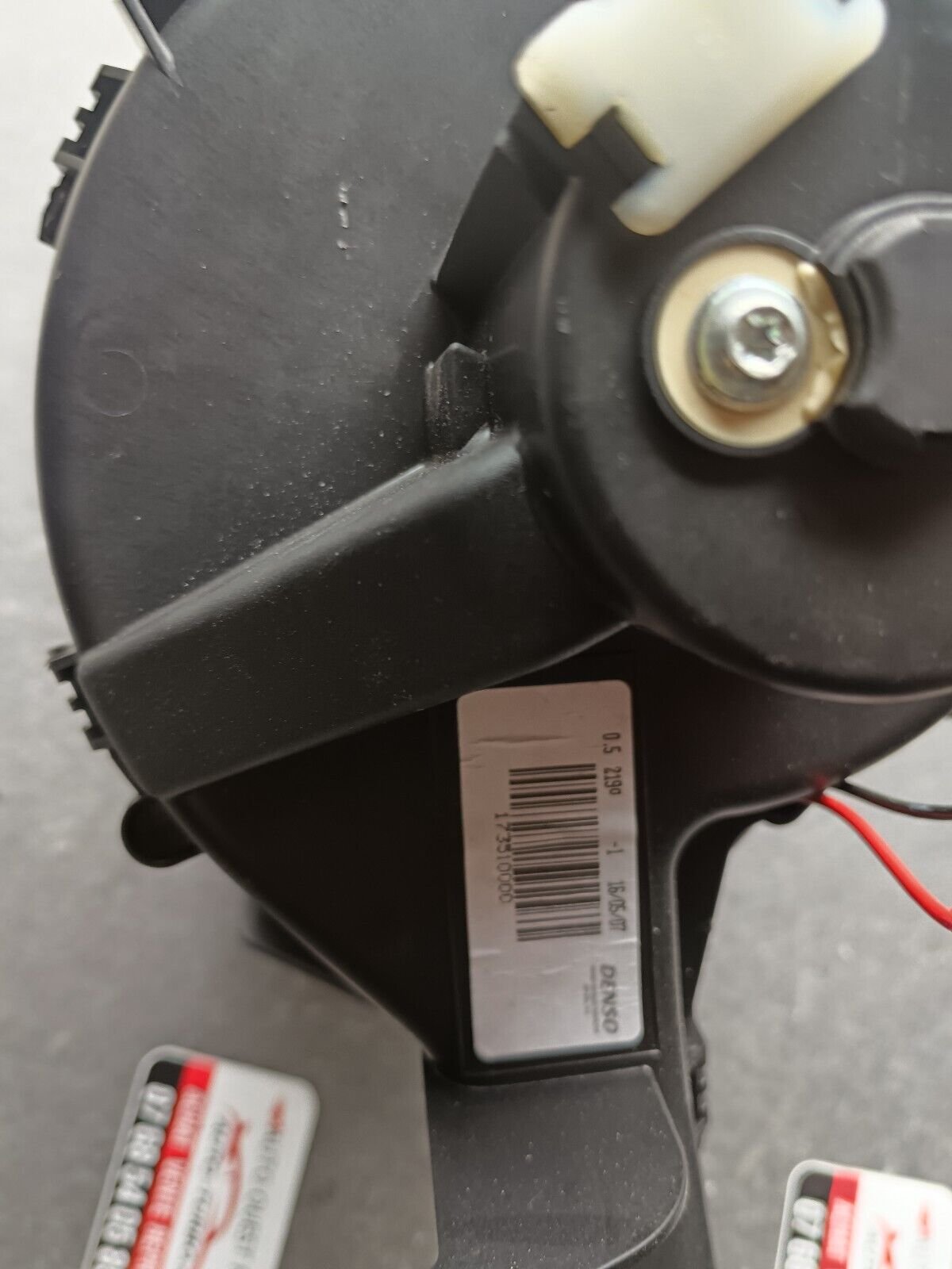 MOTEUR VENTILATEUR CHAUFFAGE AVANT DROIT CITROEN PICASSO REFERENCE: 173510000