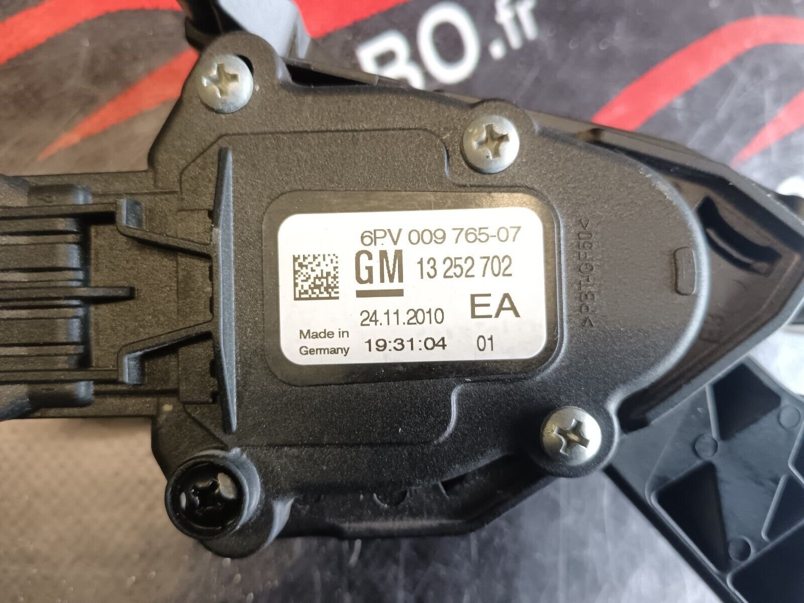 PEDALE ACCELERATEUR OPEL ASTRA J REFERENCE: 6PV00976507