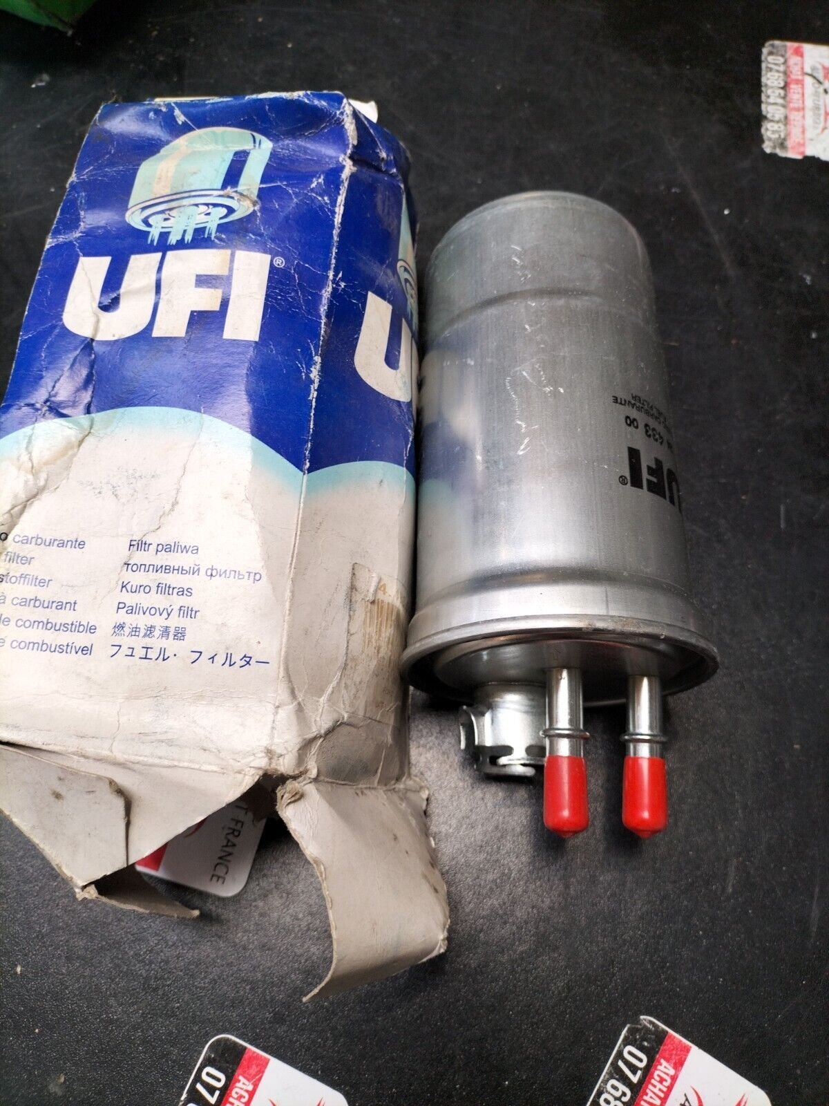 FILTRE A CARBURANT BMW SERIE 5 UFI 2439900, 13322245006, 13322246135