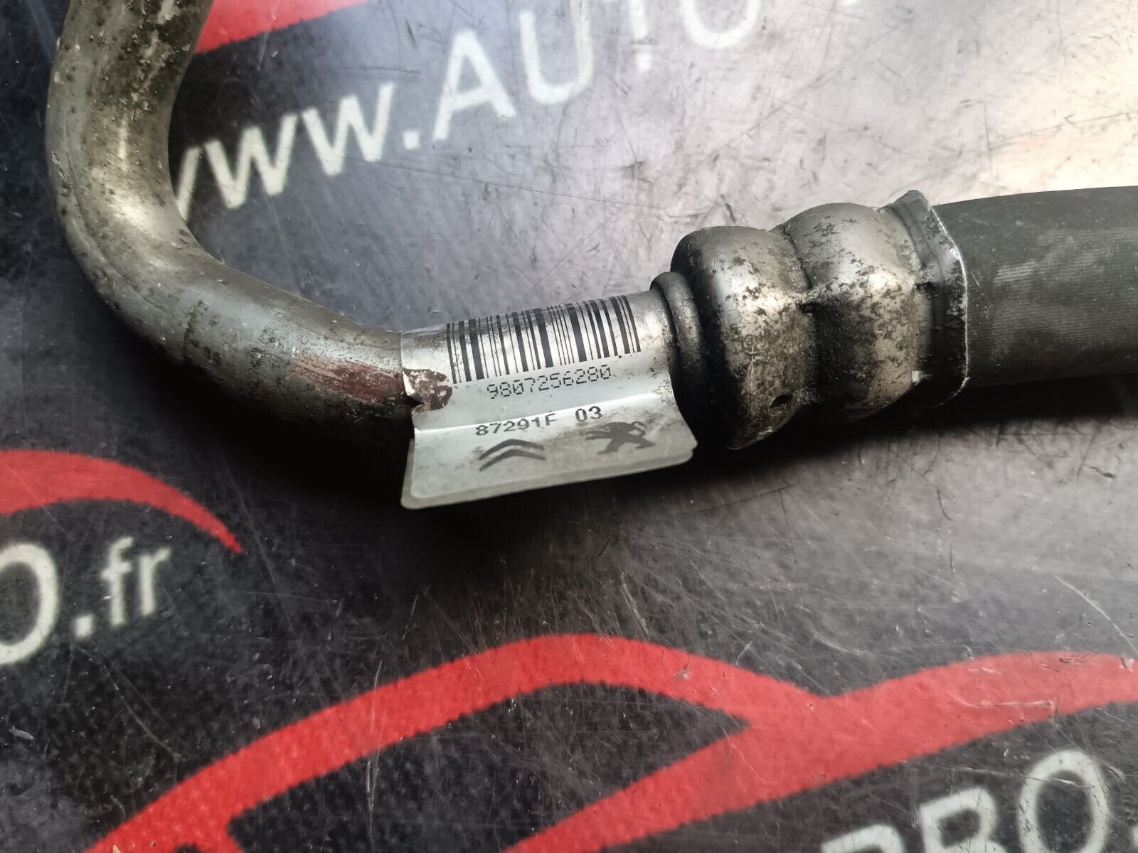 TUYAU DURIT CLIMATISATION PEUGEOT 308SWII REFERENCE: 9807256280