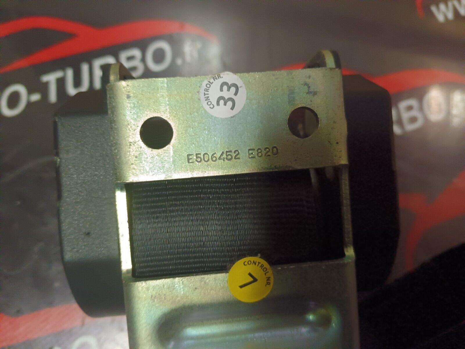 CEINTURE DE SECURITE ARRIERE GAUCHE CITROEN C4 REFERENCE: E506452