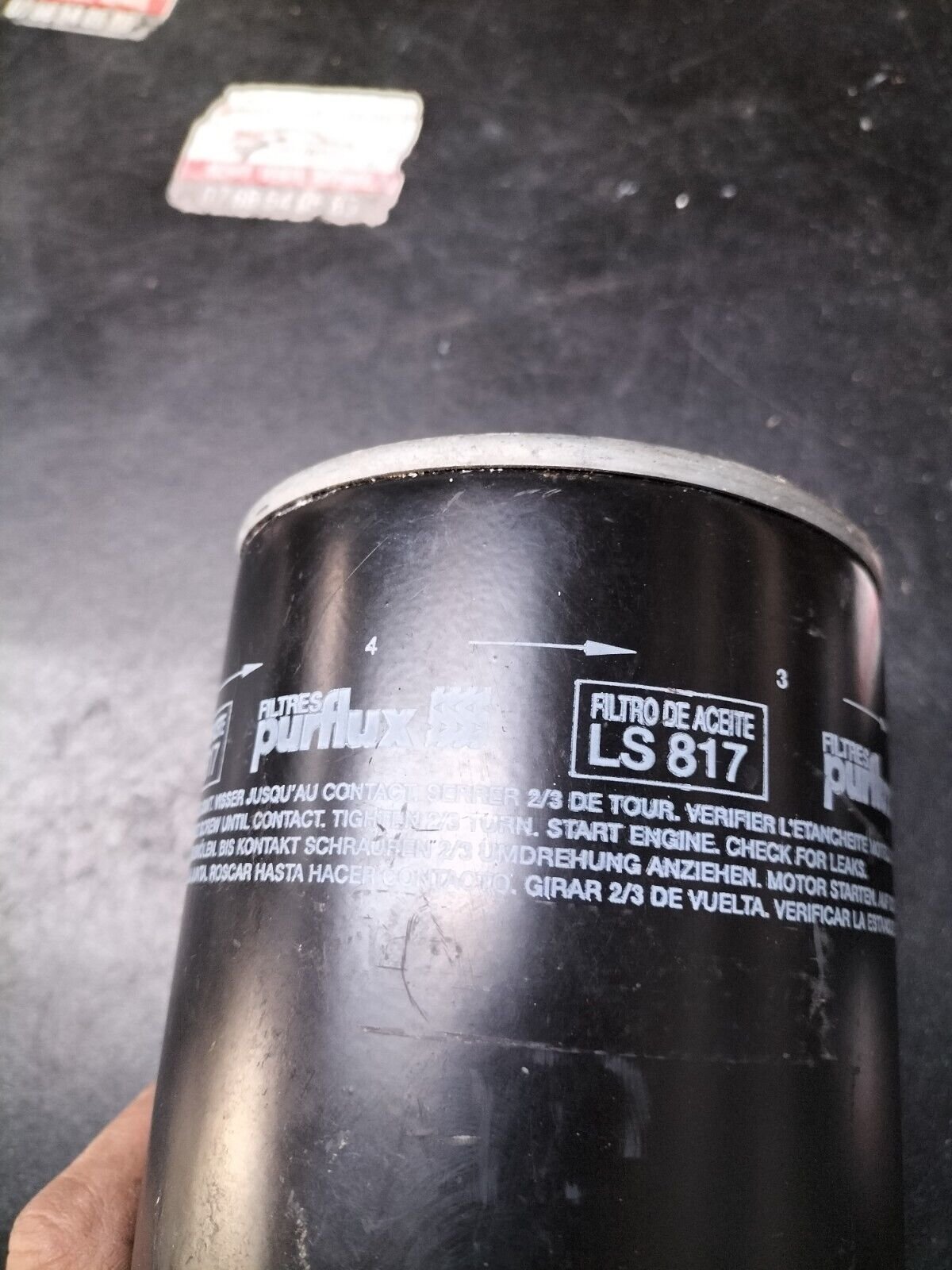 FILTRE A HUIL POUR TOYOTA LAND CRUISER PURFLUX LS817