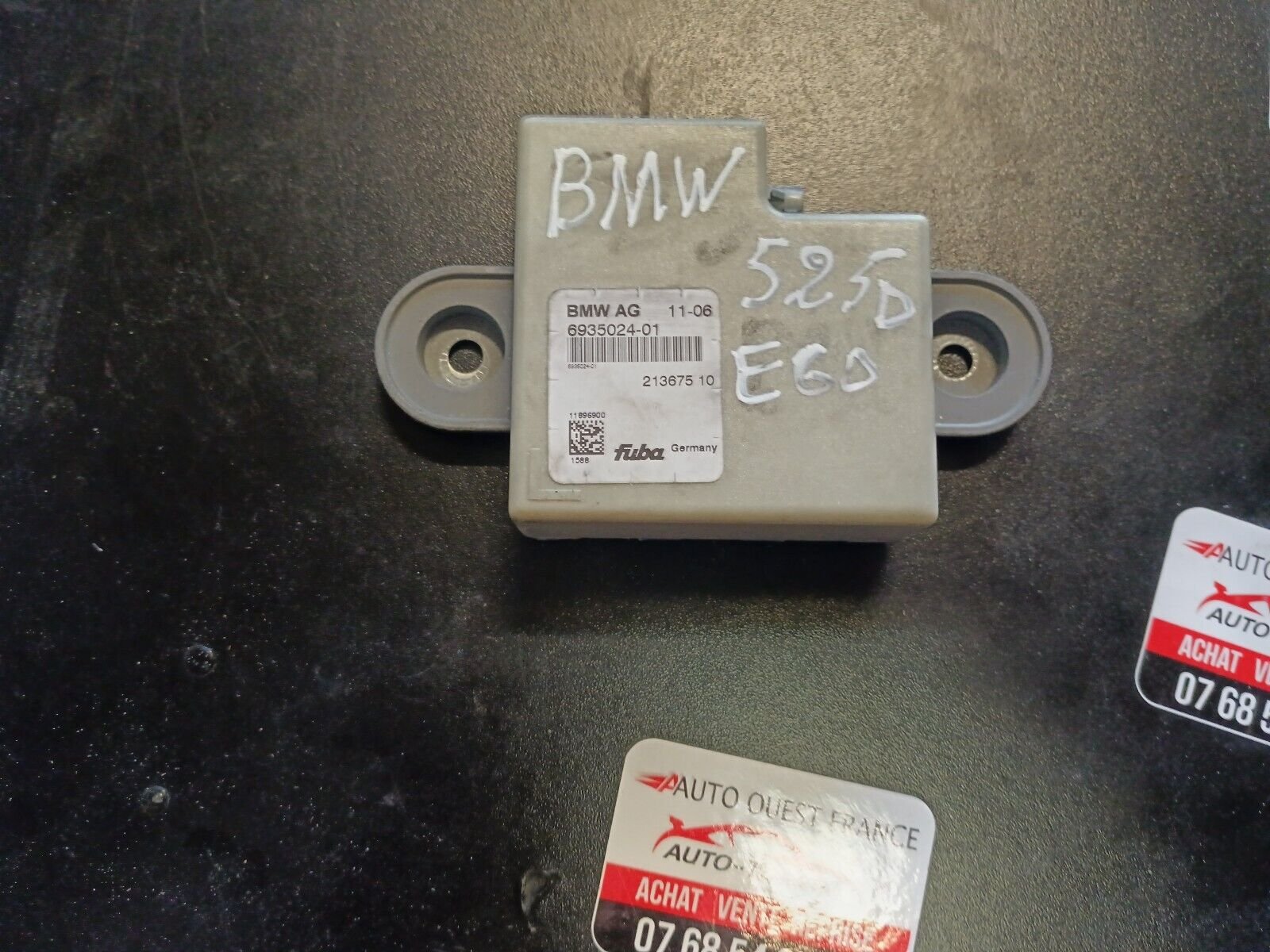 ANTENNE MODULE BMW 525D E60 REFERENCE: 6935024-01