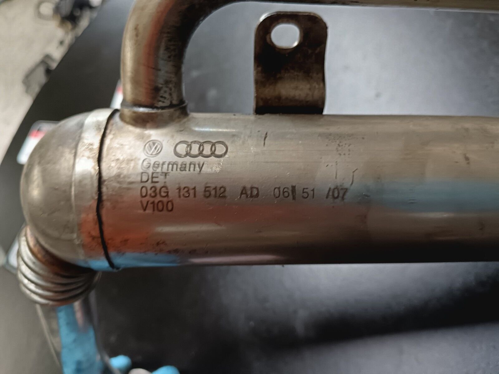 REFROIDISSEUR EGR VOLKSWAGEN 2.0TDI 140CH REFERENCE: 03G131512AD