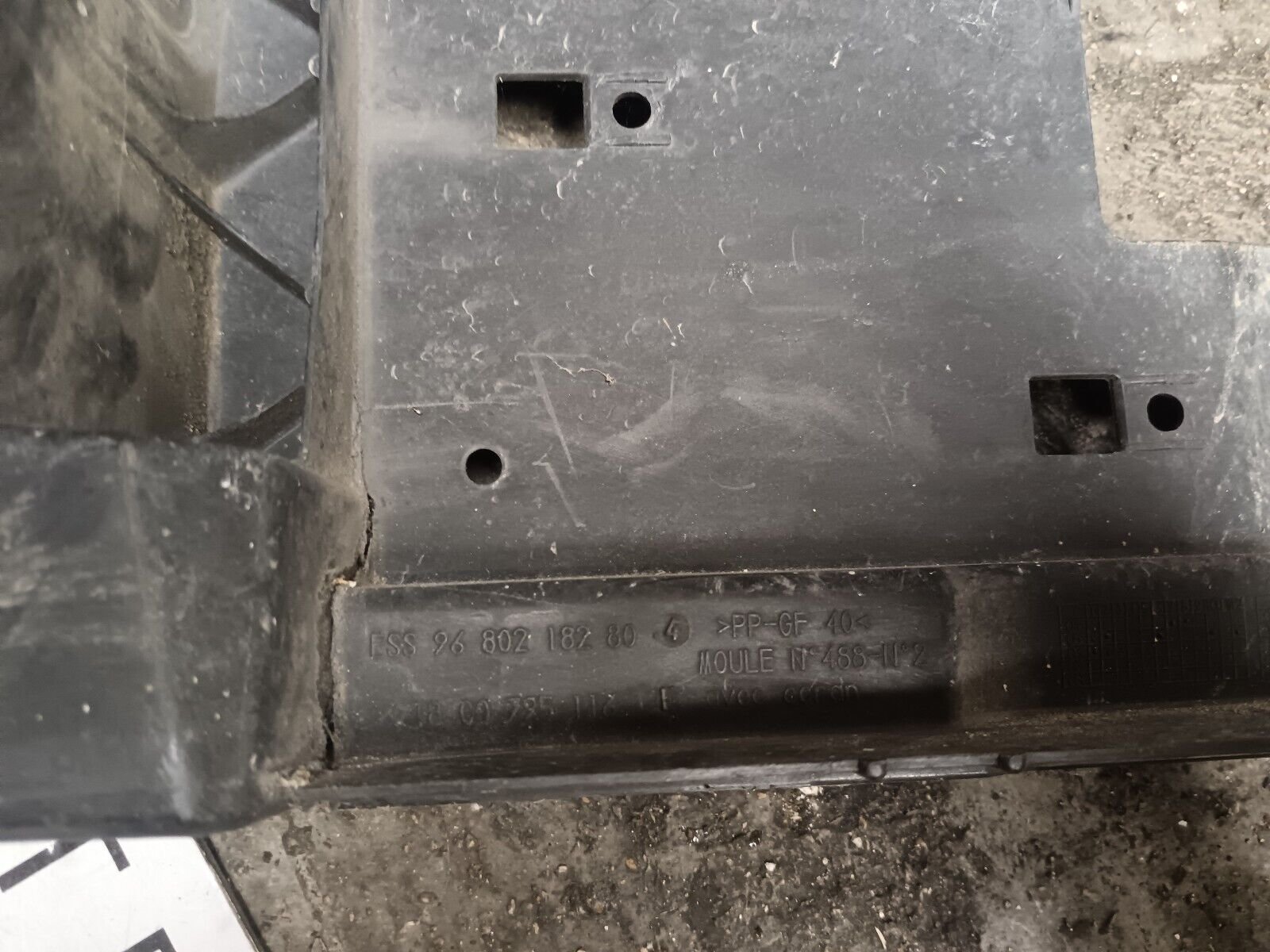 SUPPORT RADIATEUR PSA 1.4HDI PEUGEOT 207 REFERENCE: 9680218280