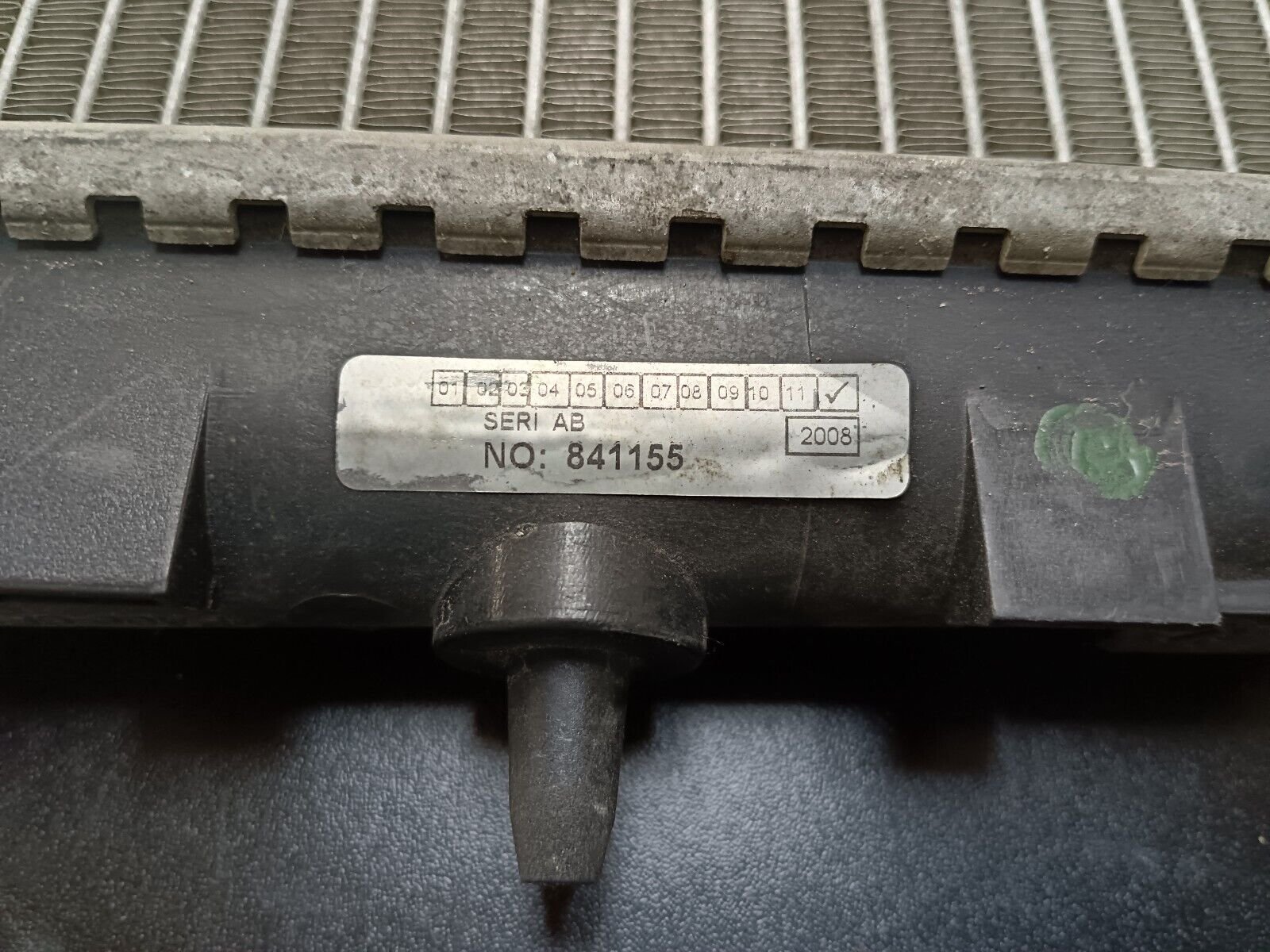 RADIATEUR EAU PEUGEOT 307cc 2.0L ESSENCE