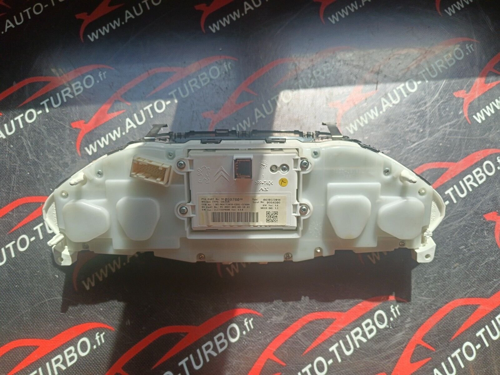 COMPTEUR DE VITESSE PEUGEOT 2008 1.6HDI 110CH REFERENCE: 9805976080