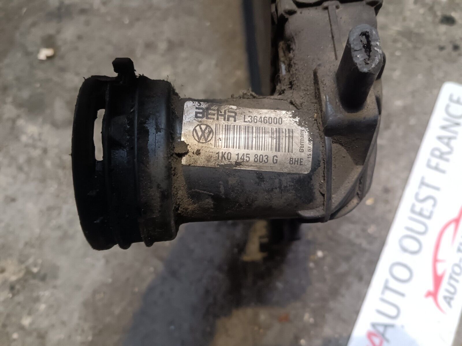 RADIATEUR INTERCOOLER ECHANGEUR D'AIR VOLKSWAGEN GOLF V 1.9 REFERENCE: 1K0145803