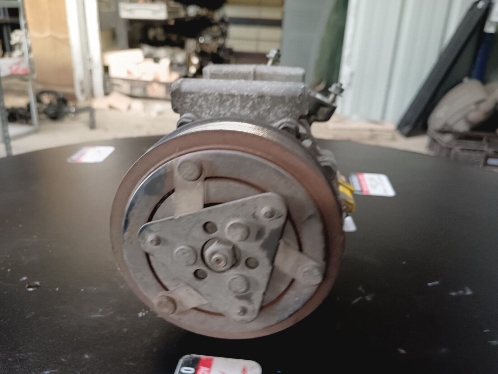 COMPRESSEUR CLIM PEUGEOT 307cc 2.0L 16V ESSENCE REFERENCE: SD6V12