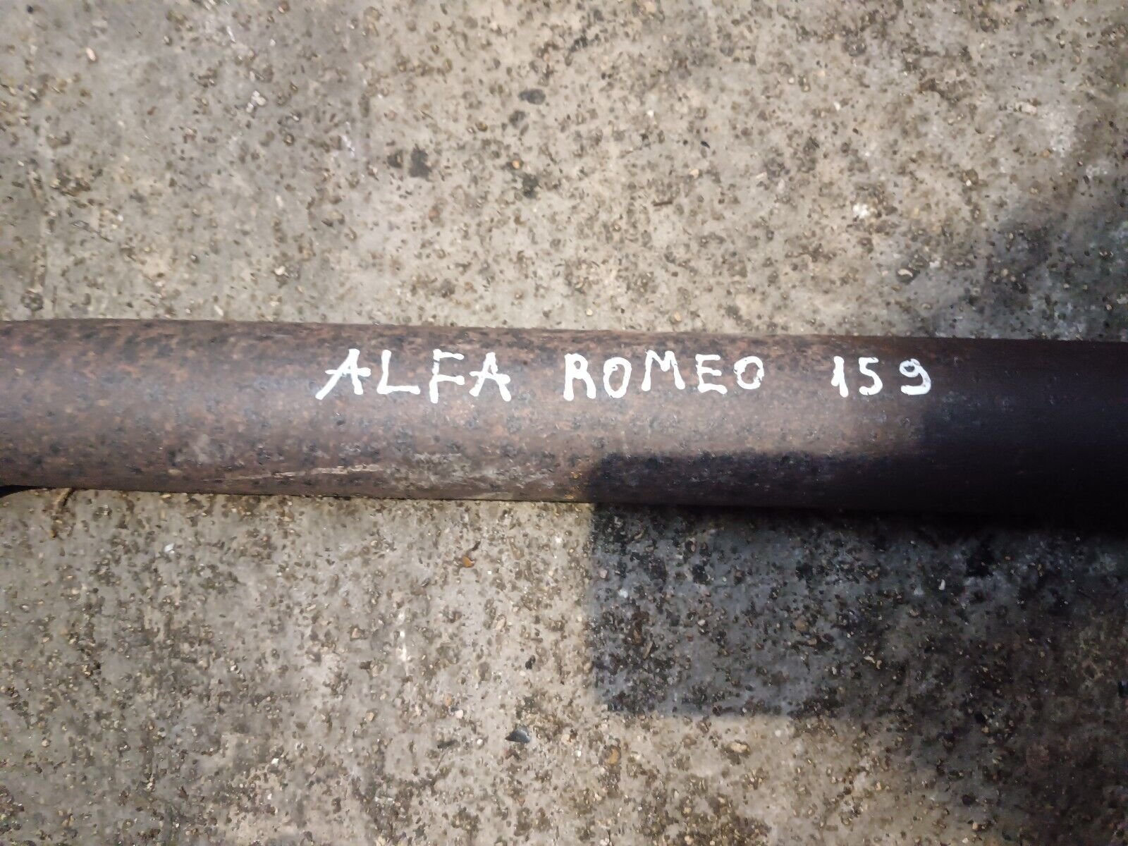 ECHAPPEMENT TUBE INTERMEDIAIRE ALFA ROMEO 159 REFERENCE: 73186519