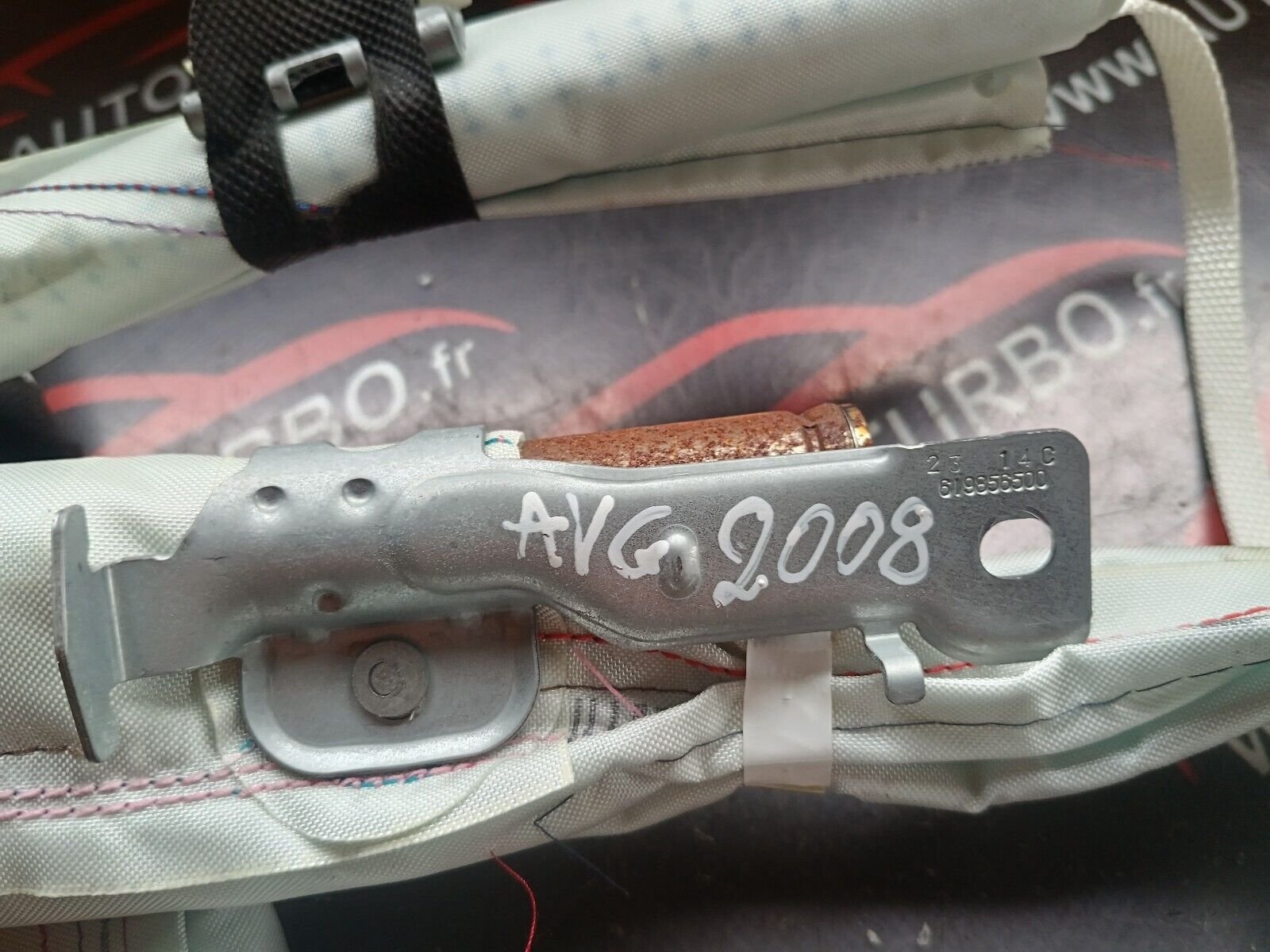 AIRBAG RIDEAU GAUCHE PEUGEOT 2008 1.6HDI 110CH REFERENCE: 9804092380