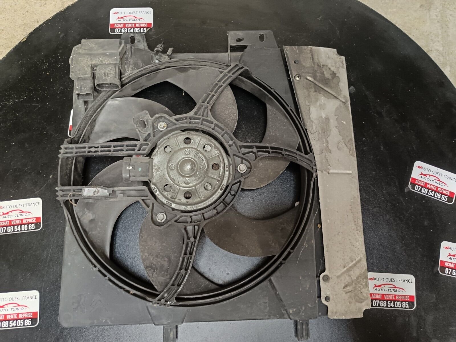 VENTILATEUR MOTEUR PSA 1.4HDI 70CH PEUGEOT 207 REFERENCE: 9653804080