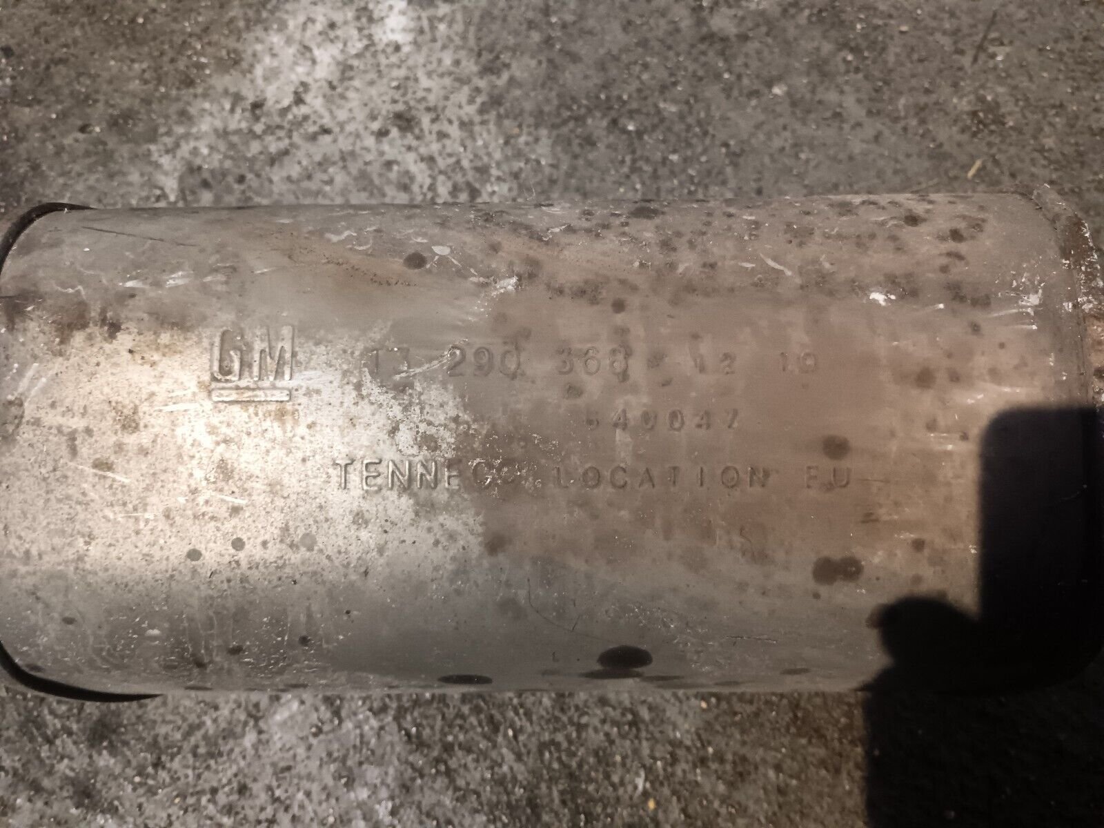 LIGNE D'ECHAPPEMENT SILENCIEUX OPEL ASTRA J 1.7CDTI REFERENCE: 13290368