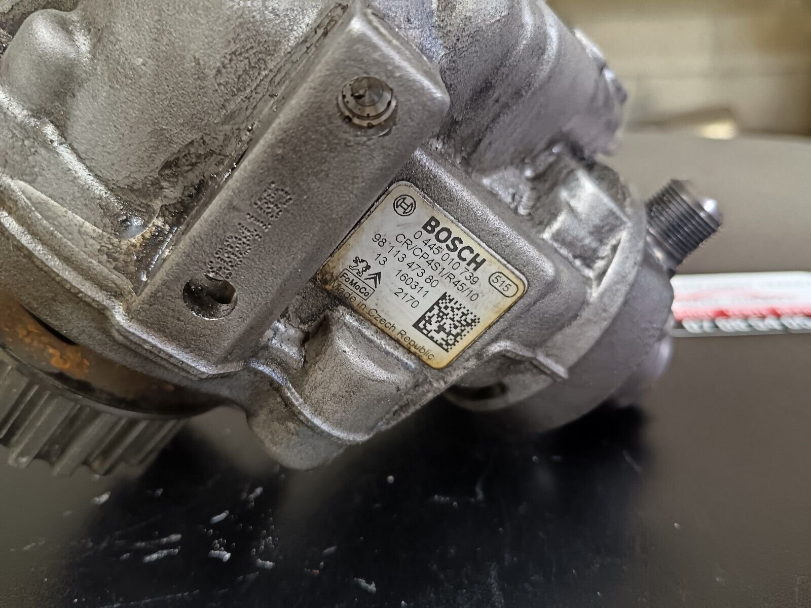 POMPE A INJECTION PSA 1.6HDI 100CH REFERENCE: 9811347380