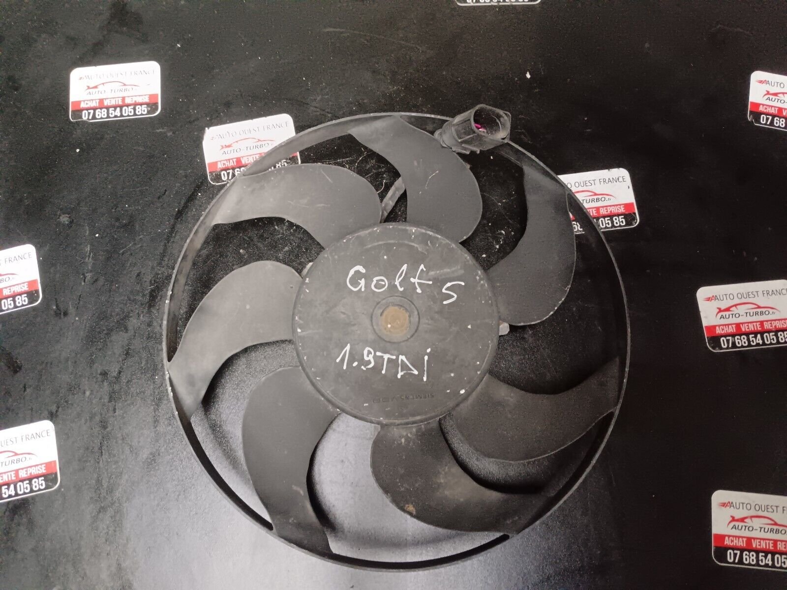 VENTILATEUR RADIATEUR GOLF V 1.9TDI