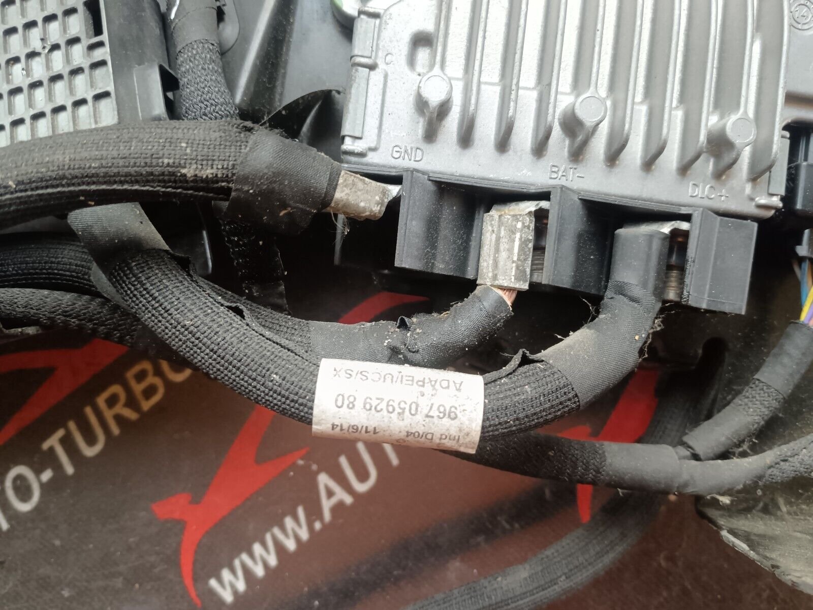 CONDENSATEUR MODULE START STOP PEUGEOT 2008 1.6HDI 110CH REFERENCE: 9801739380