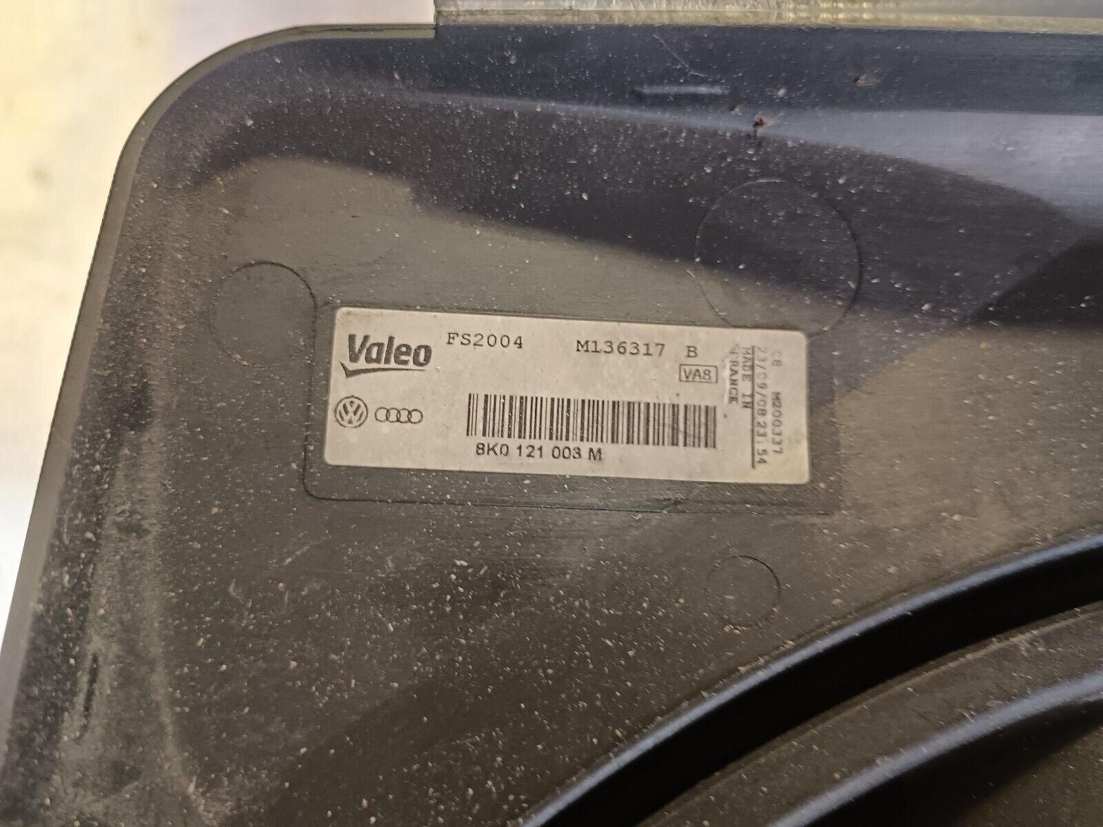 VENTILATEUR MOTEUR  AUDI A5 3.0TDI 245CH REFERENCE: 2K0121003M