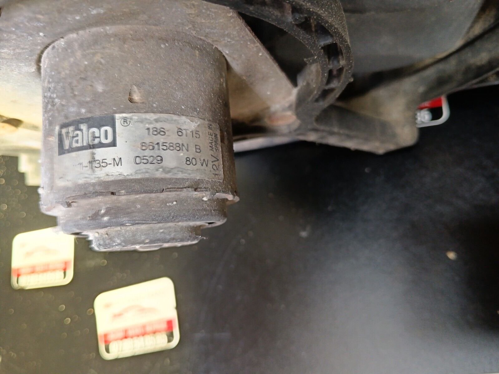 VENTILATEUR MOTEUR FIAT PUNTO 1.2 REFERENCE: 861588N