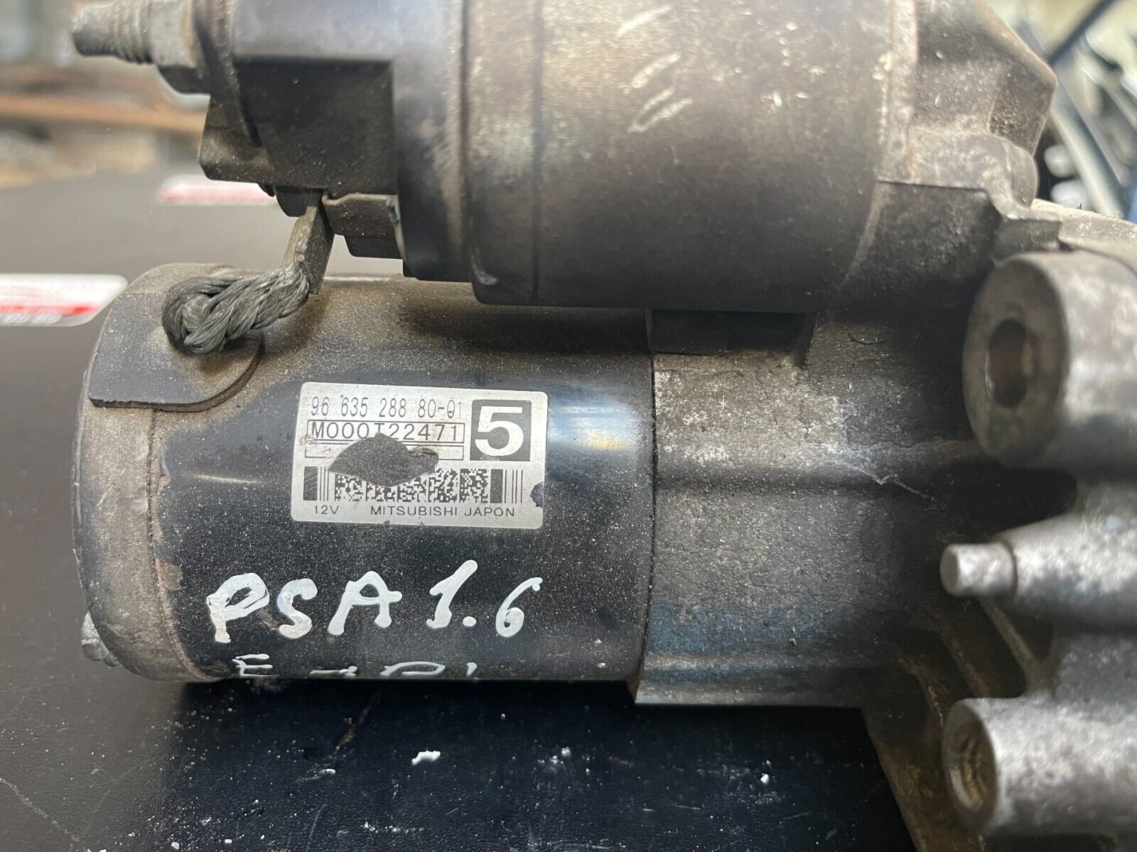 DEMARREUR PSA 1.6HDI REFERENCE:966352888001