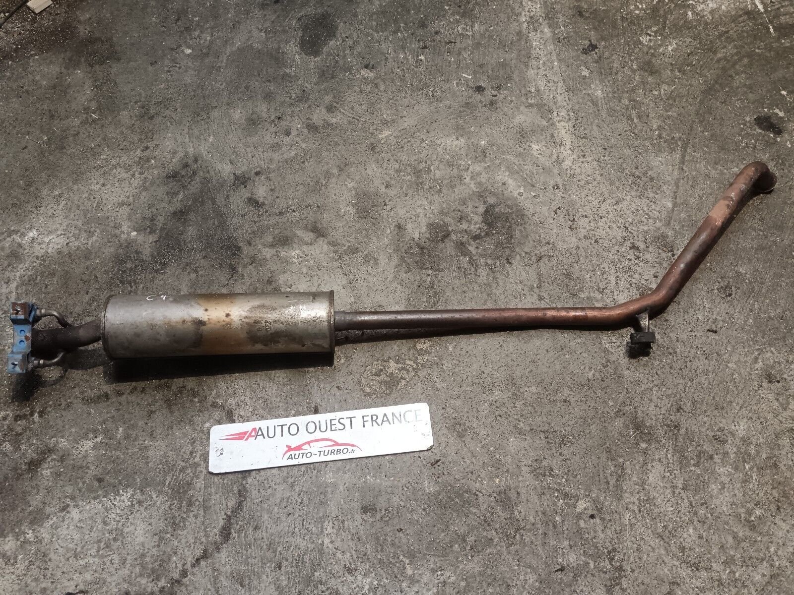 ECHAPPEMENT SILENCIEUX INTERMEDIAIRE CITROEN C4 REFERENCE: 27640599