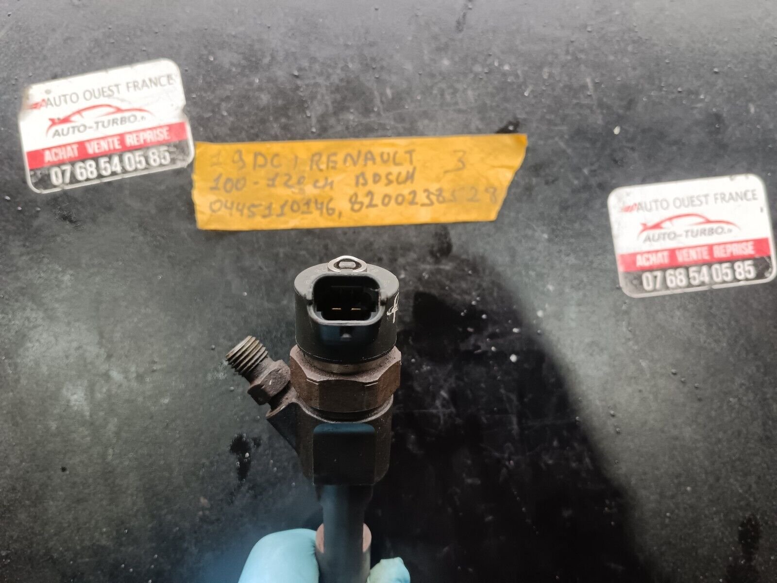 INJECTEUR RENAULT 1.9DCI 100, 120CH REFERENCE: 0445110146, 8200238528