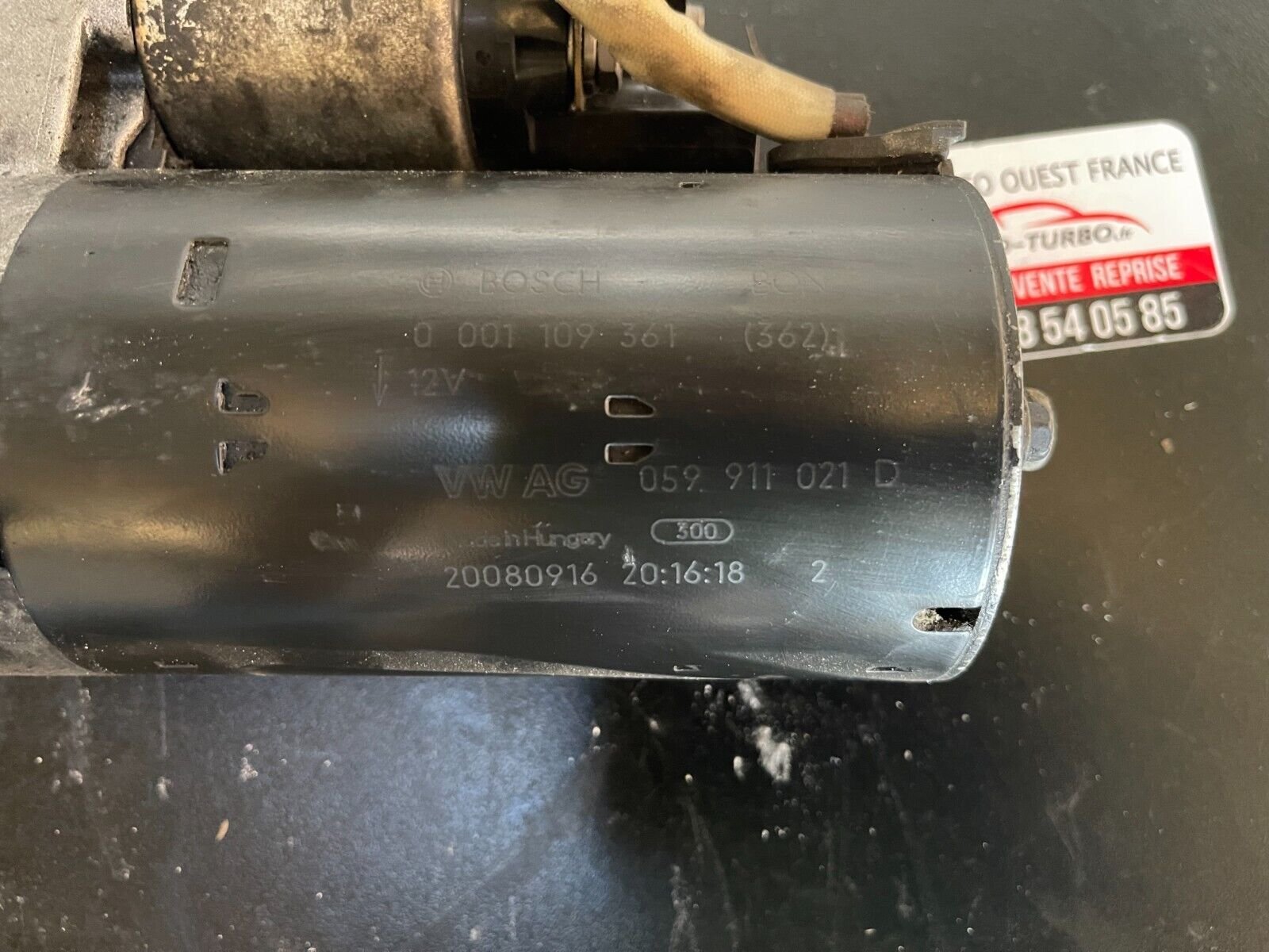 DEMARREUR AUDI A5 3.0TDI 245CH REFERENCE: 059911021D