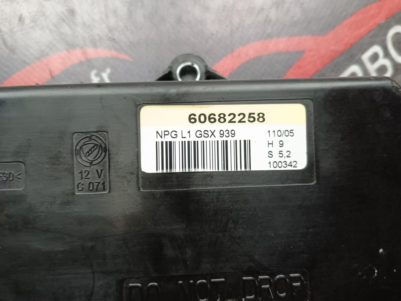 MODULE ELECTRONIQUE ALFA ROMEO 159 REFERENCE 60682258