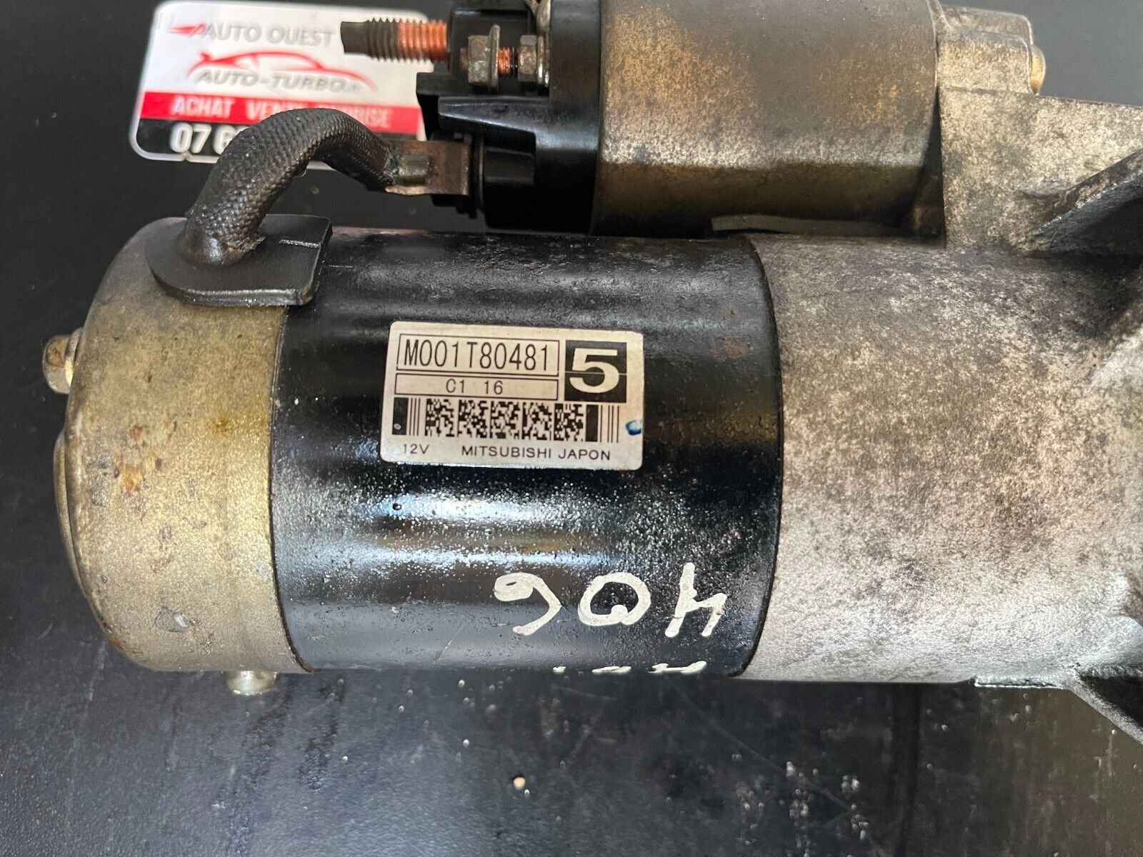 DEMARREUR PSA PEUGEOT 406 2.0HDI 90CH REFERENCE: M001T80481