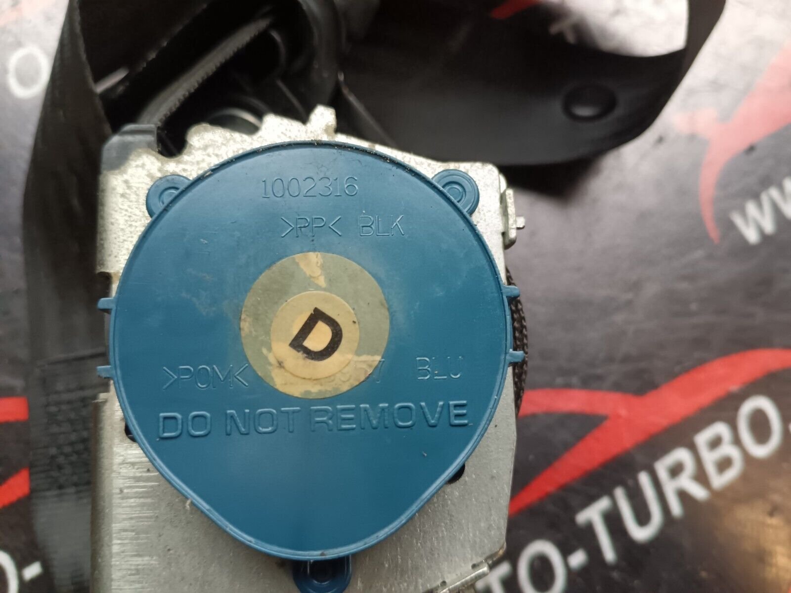 CEINTURE DE SECURITE AVANT DROIT ALFA ROMEO REFERENCE: 1002316