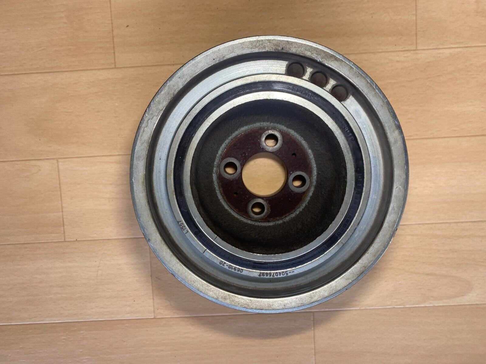 504076697 poulie de vilebrequin pour FIAT IVECO 2.3 120 CV