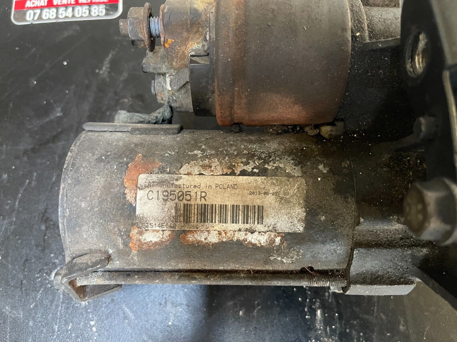 DEMARREUR PSA 1.6 HDI 110CH REFERENCE: 966285418004