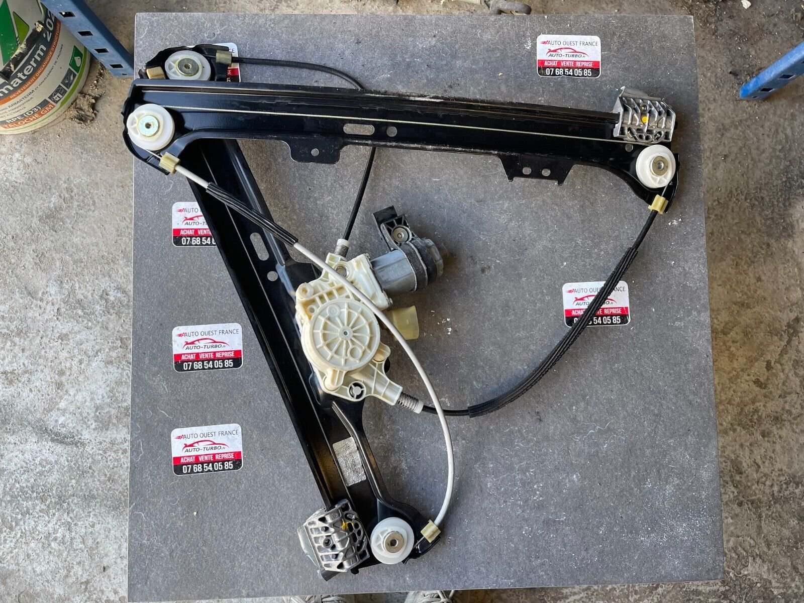 SYSTEME LEVE VITRE AVANT DROIT BMW E60 E61 REFERENCE: 7184742