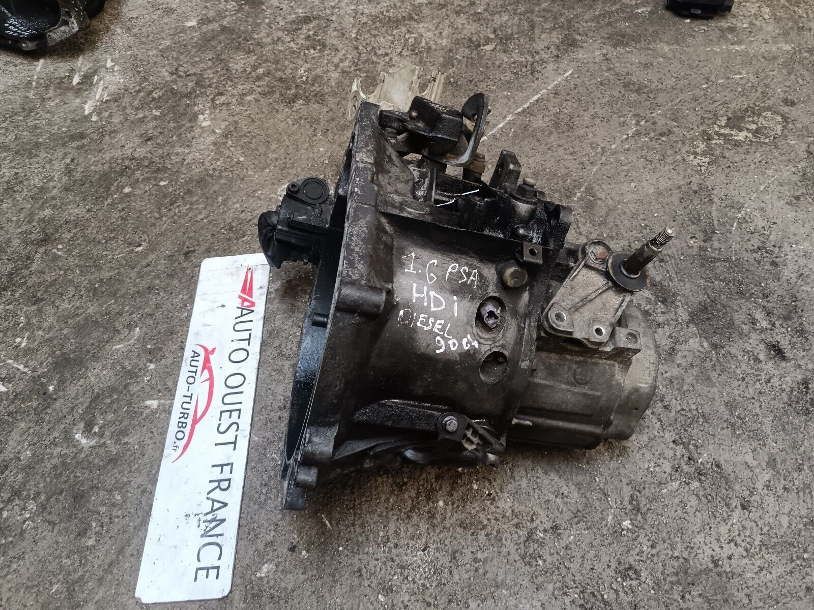 BOITE DE VITESSES PSA 1.6HDI 90 CH 20DM69 REFERENCE: 9680886910